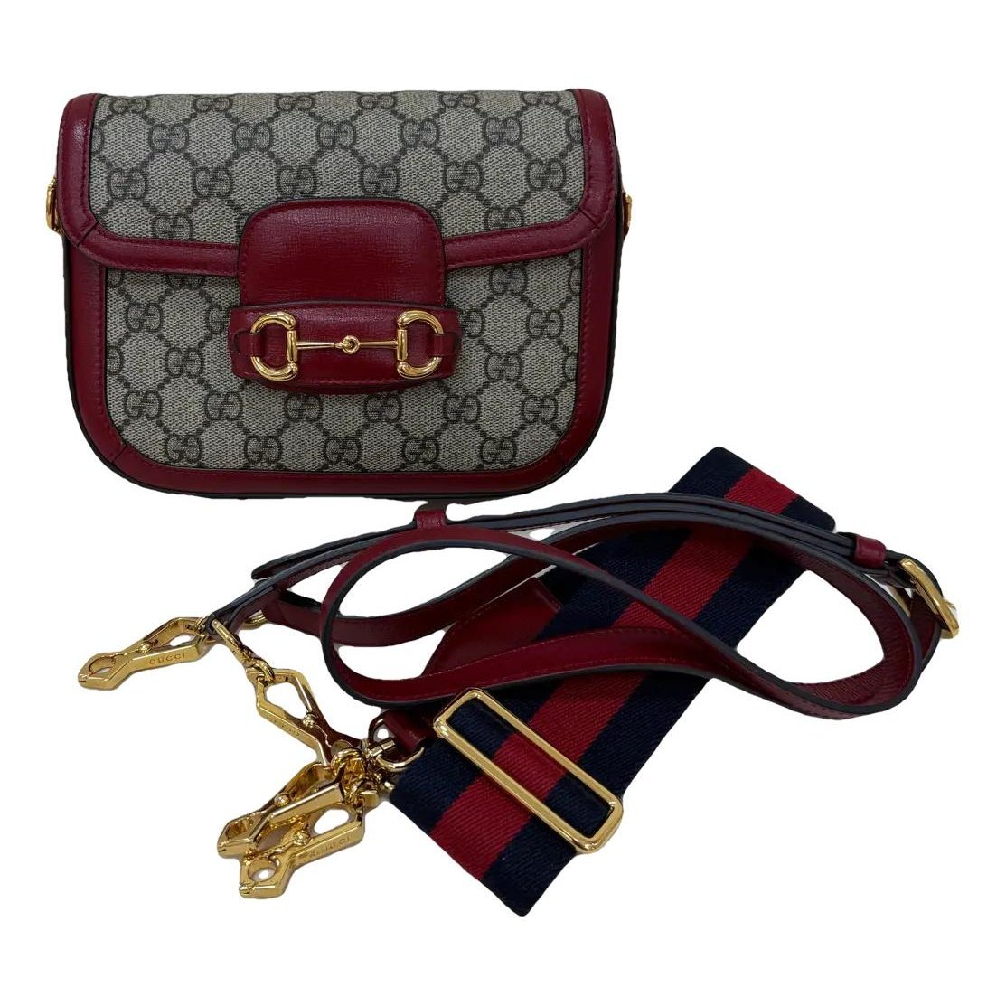 Horsebit 1955 Flap leather handbag