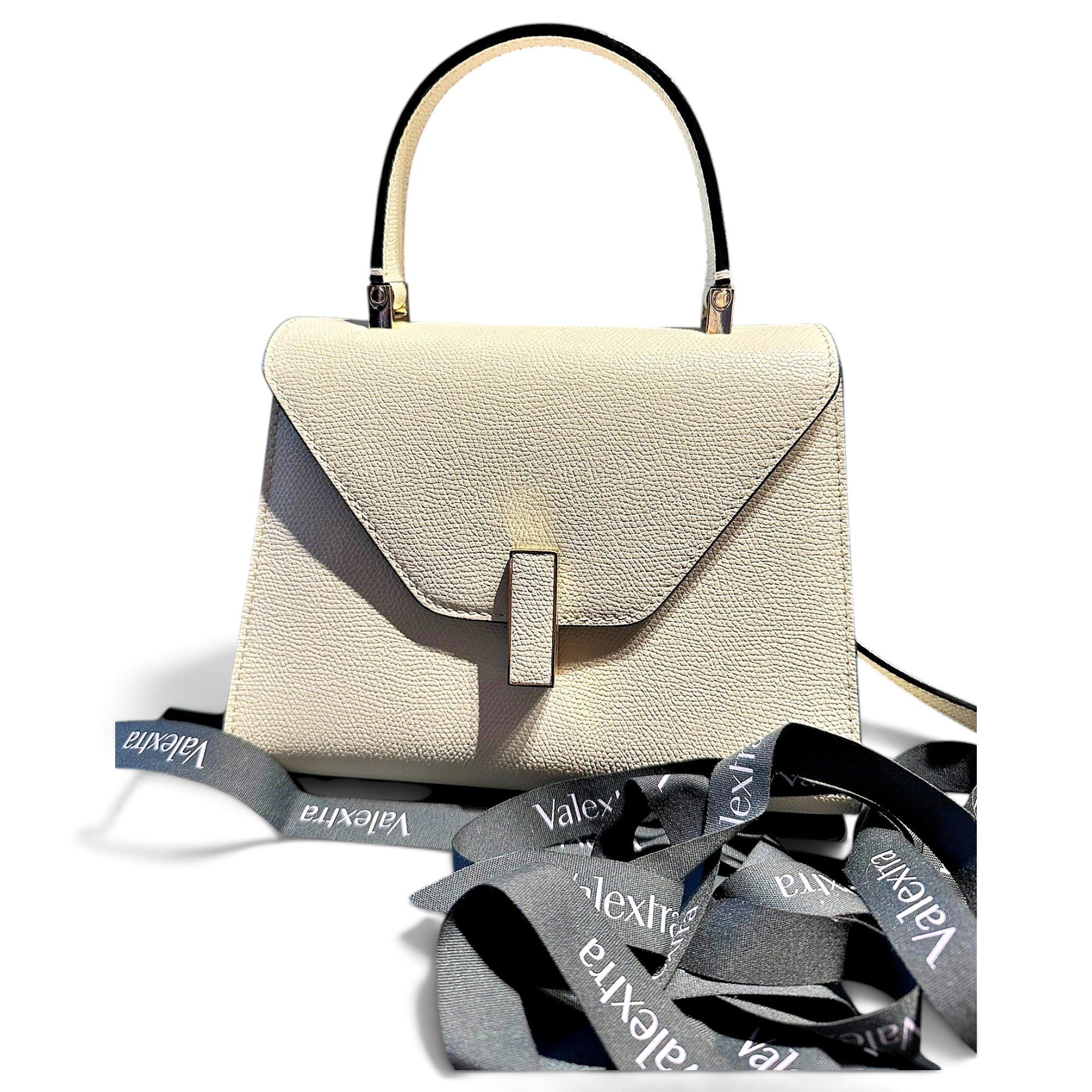 Valextra Iside leather crossbody bag