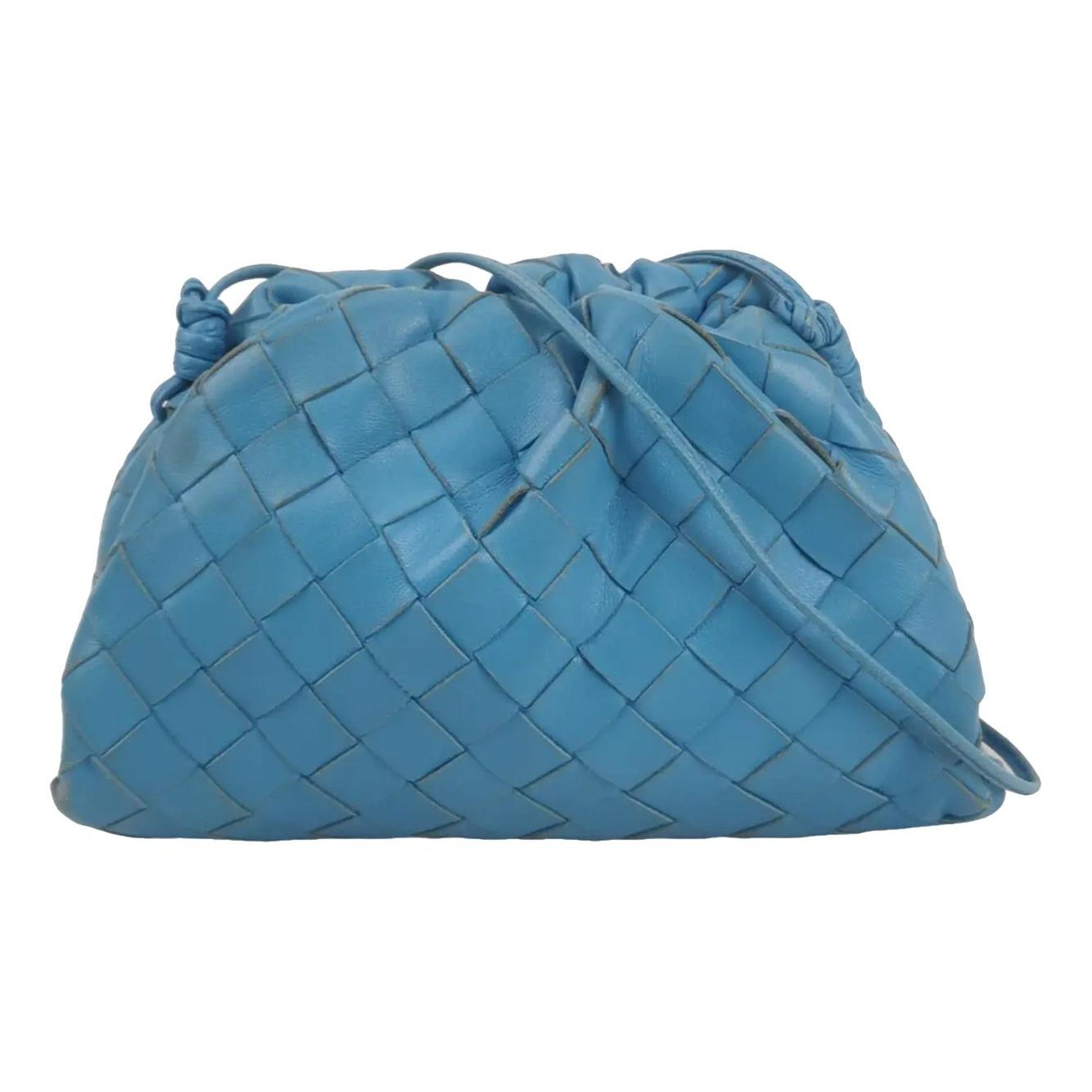 Pouch leather crossbody bag