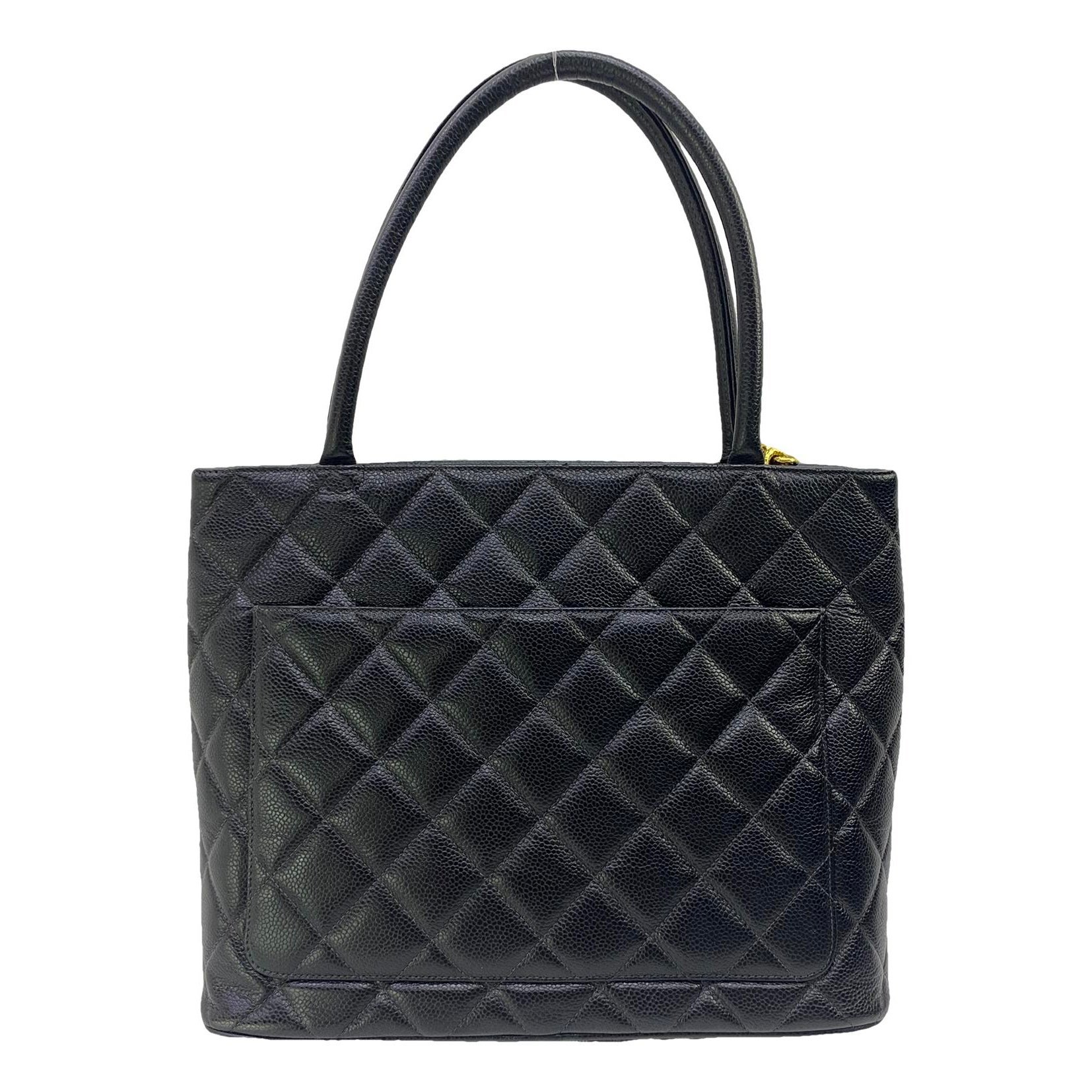 Leather tote