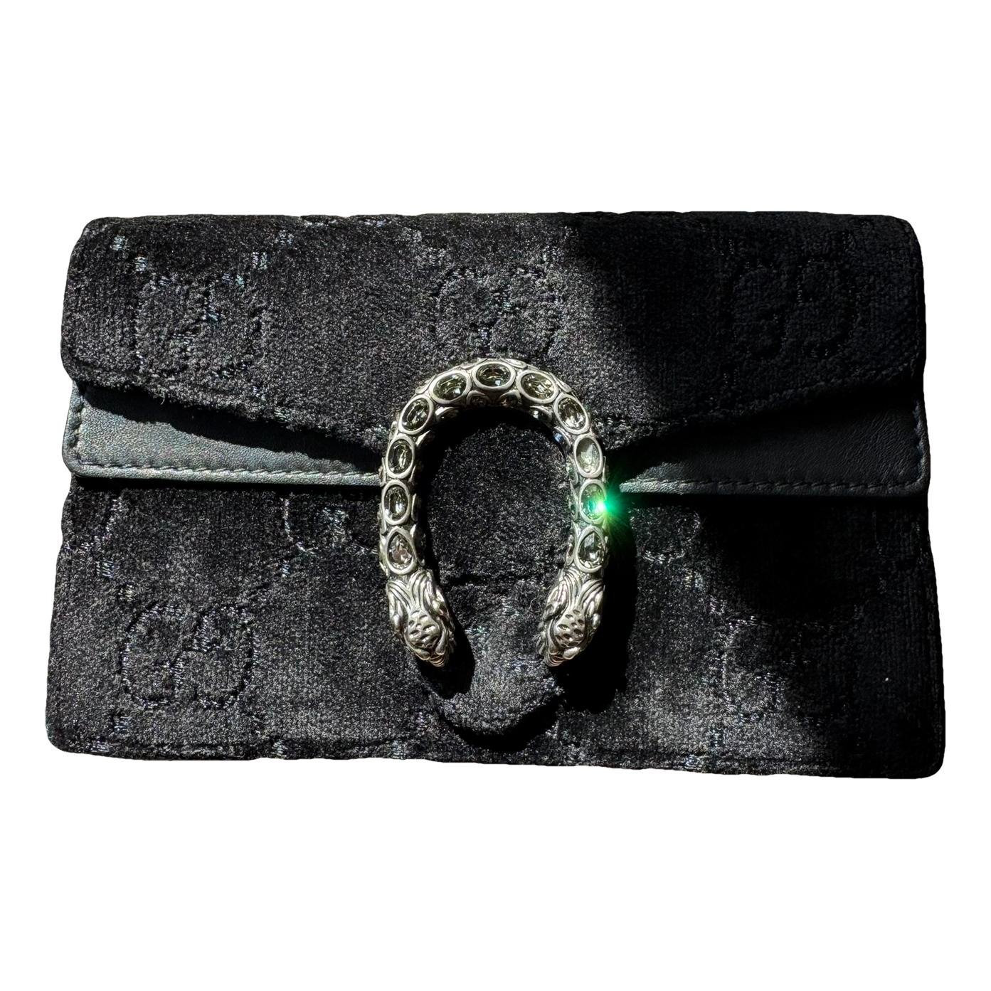 Dionysus Super Mini velvet crossbody bag