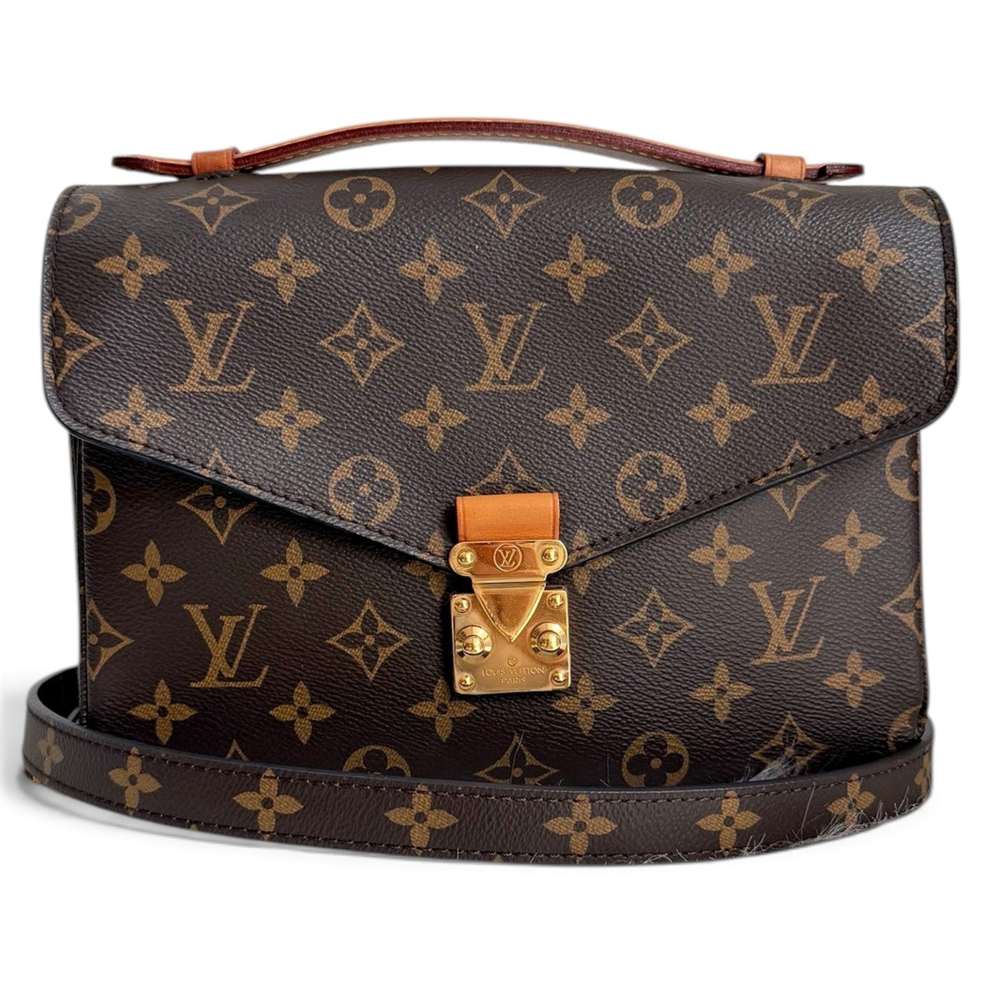 Metis leather handbag