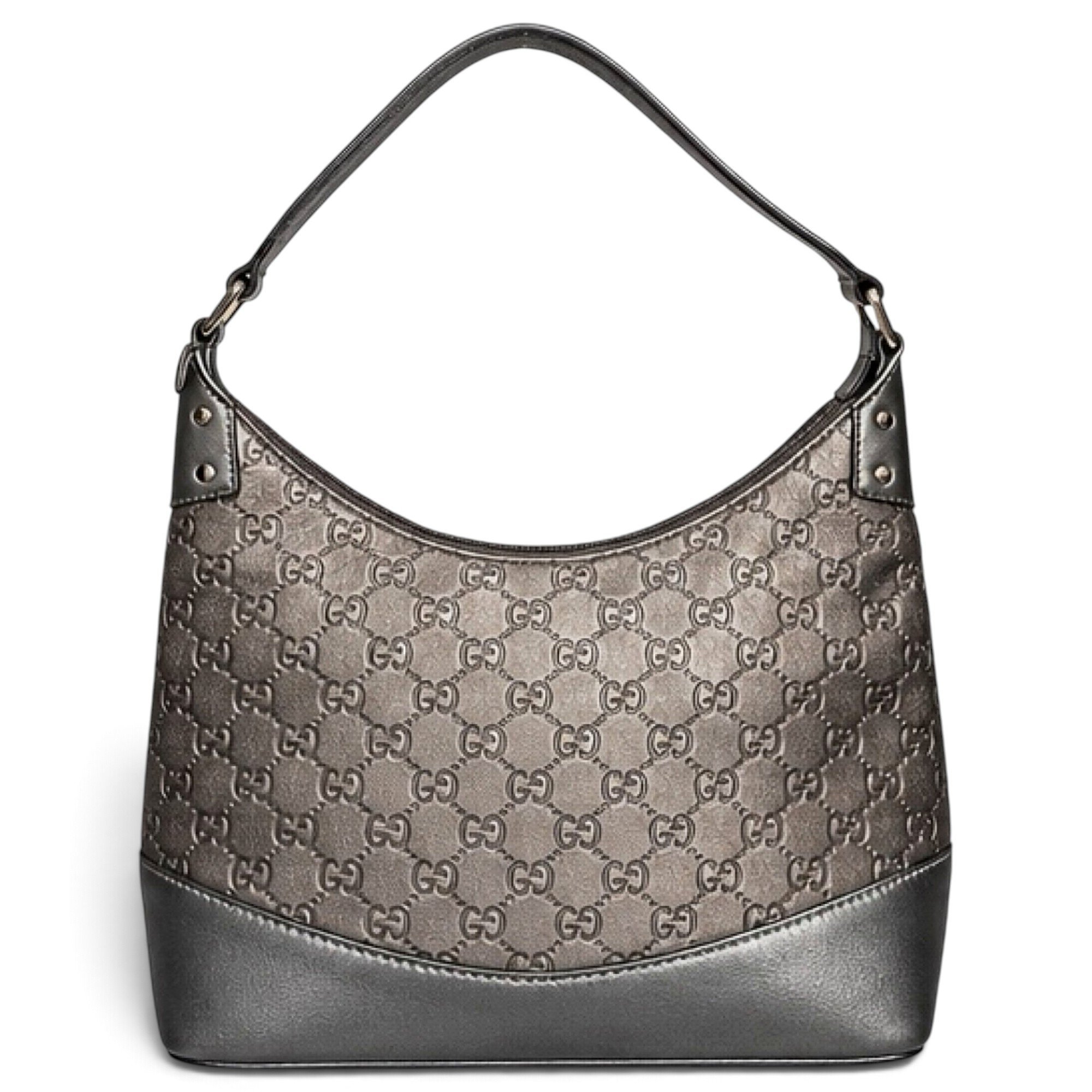 Hobo leather handbag