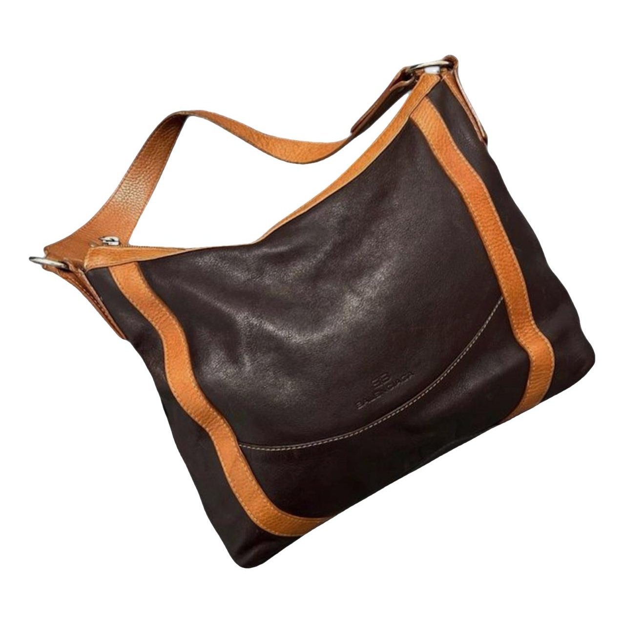 XX Hobo leather handbag