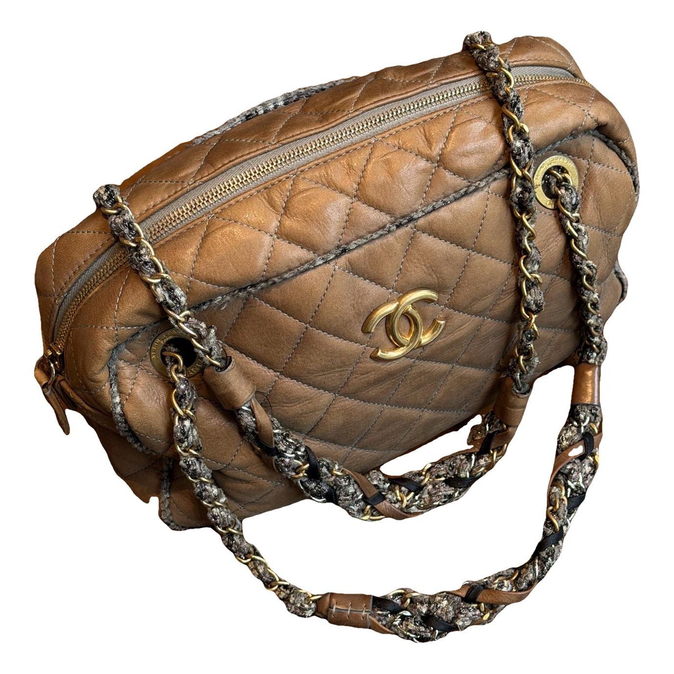 Mademoiselle leather handbag