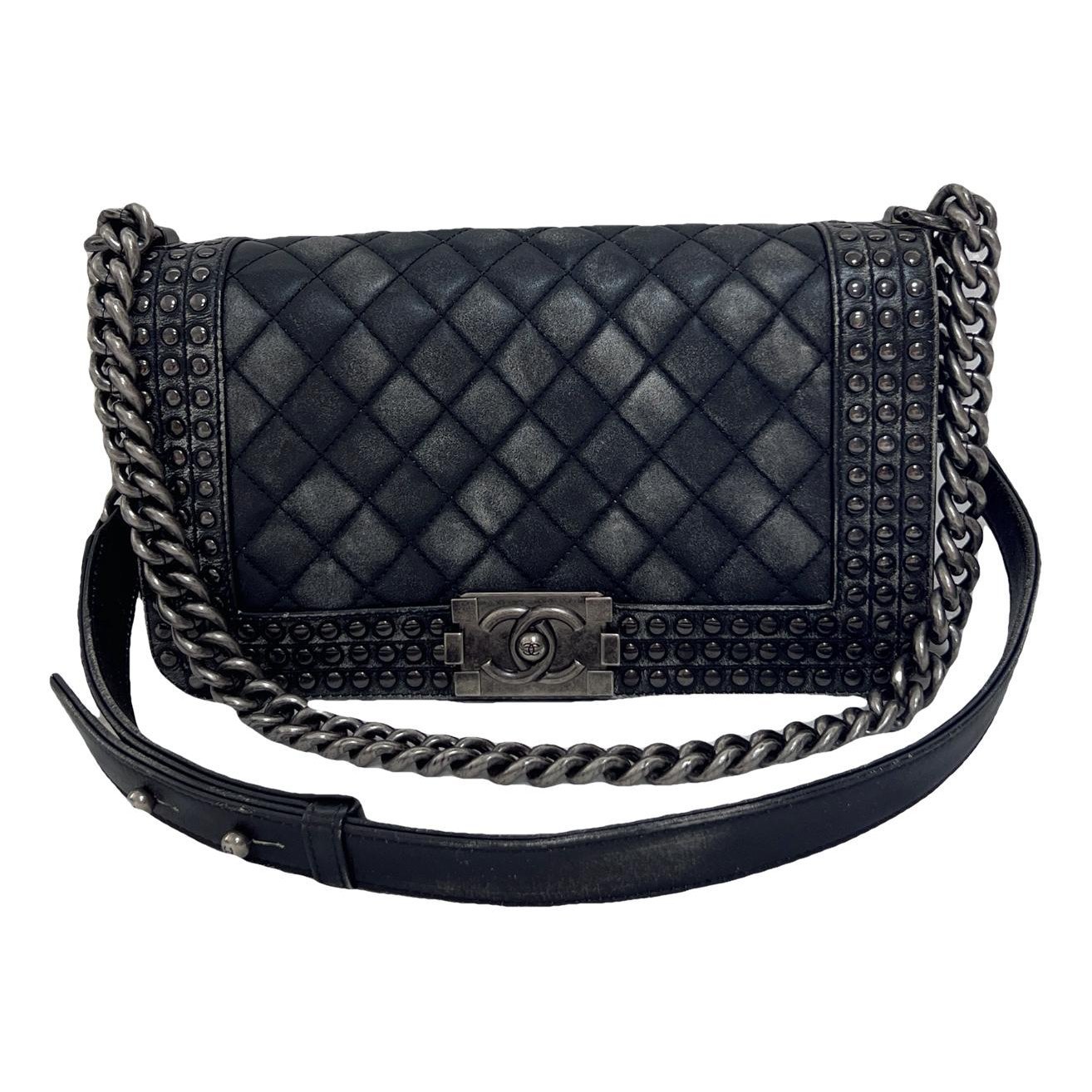 Boy leather crossbody bag