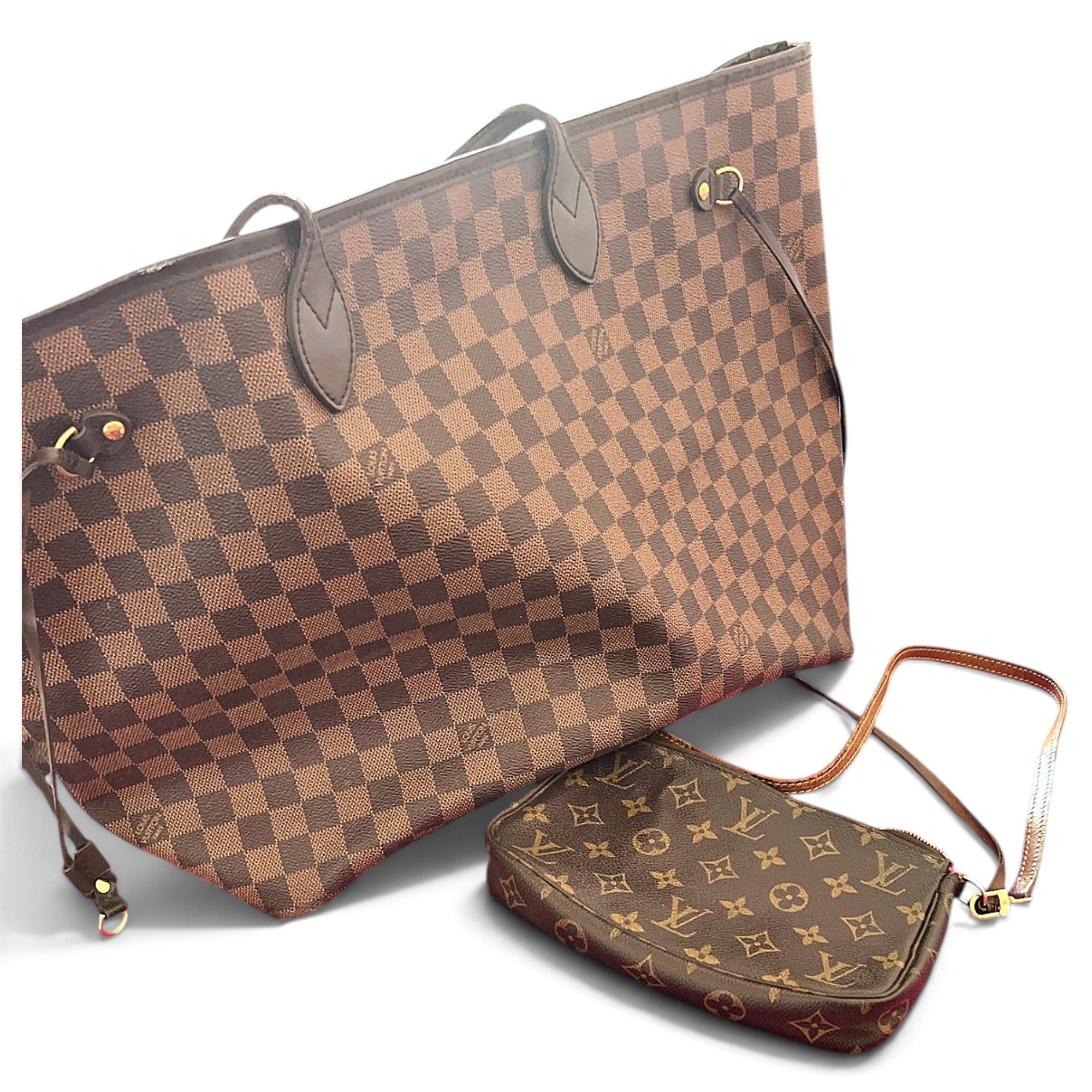 Neverfull leather tote