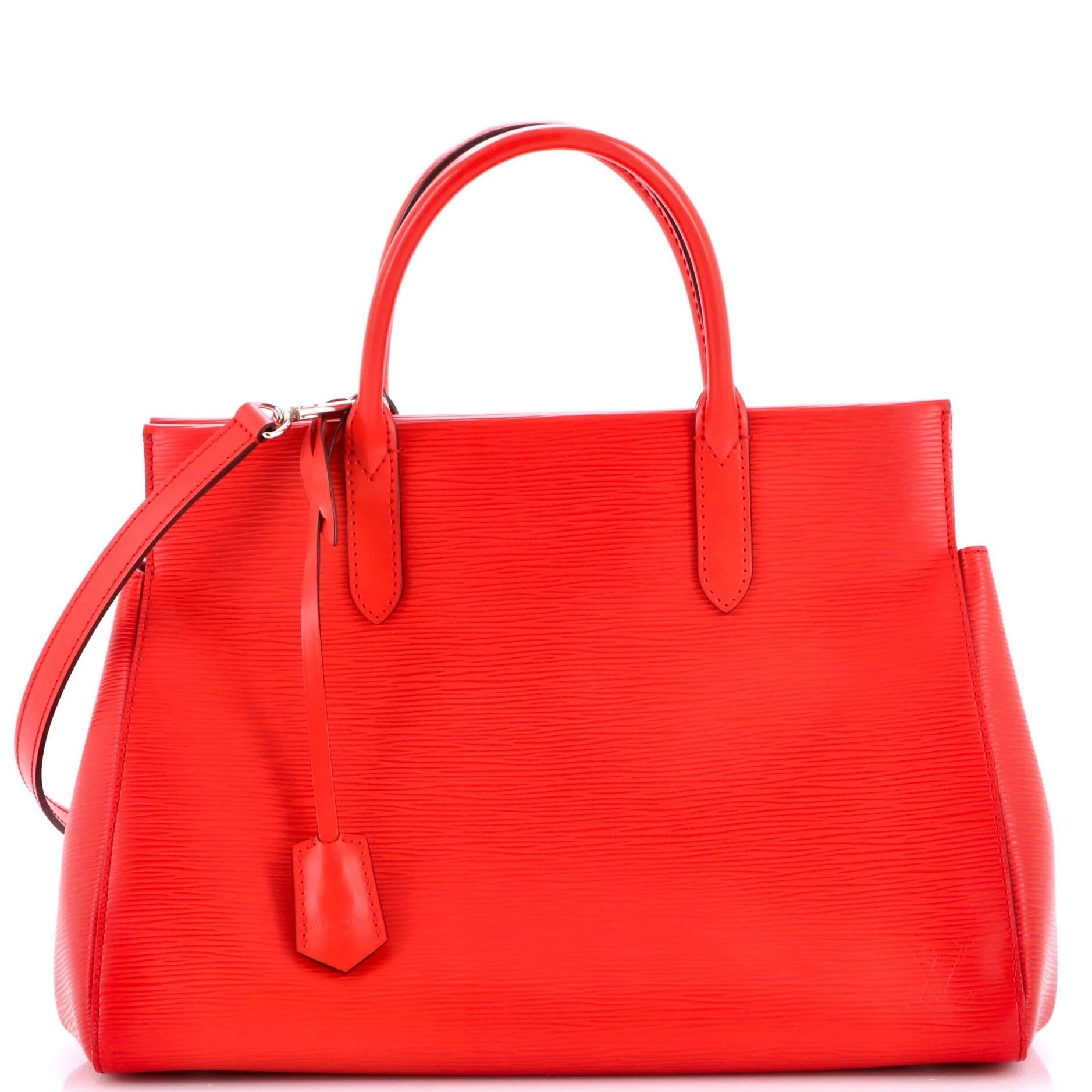 Leather satchel