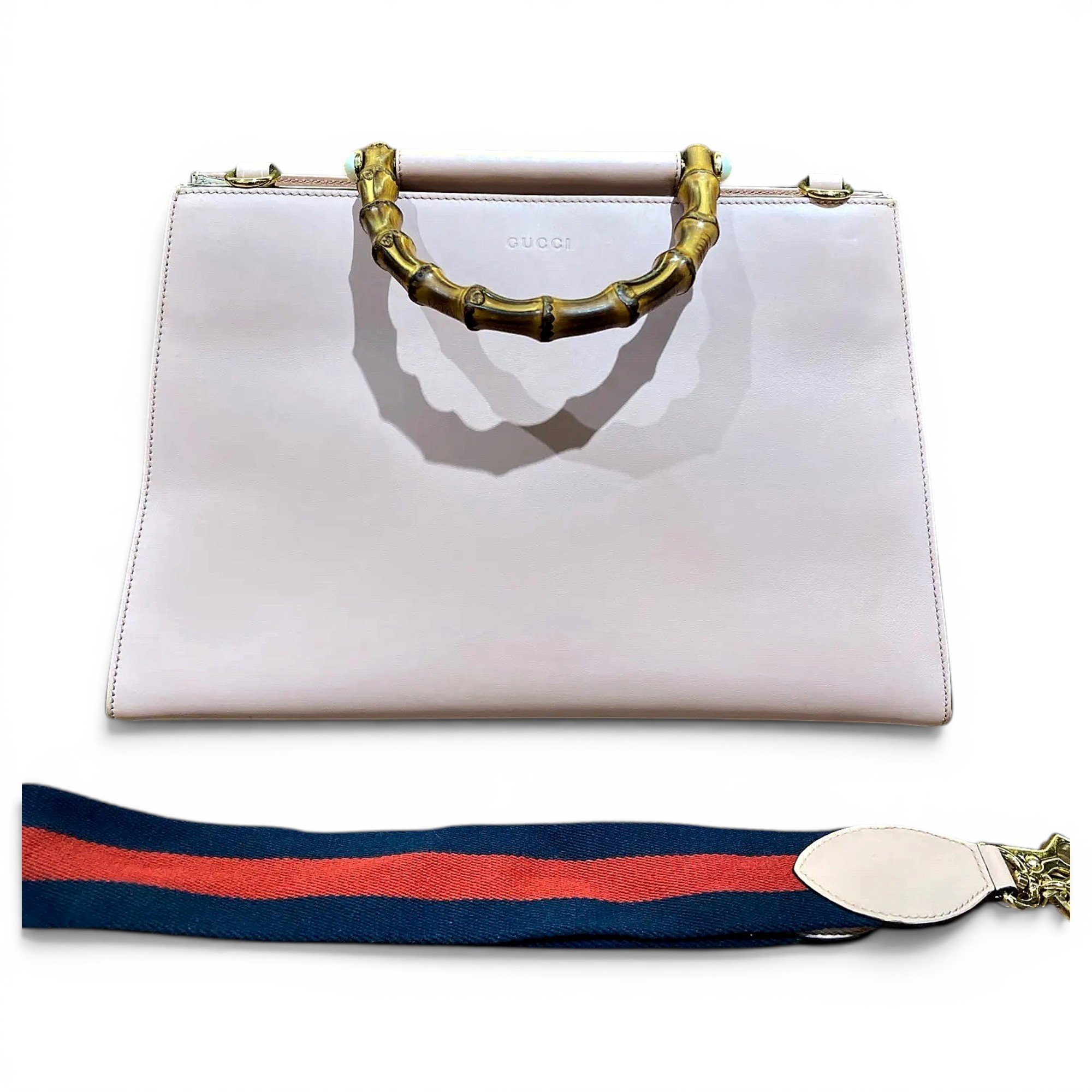 Nymphaea leather handbag