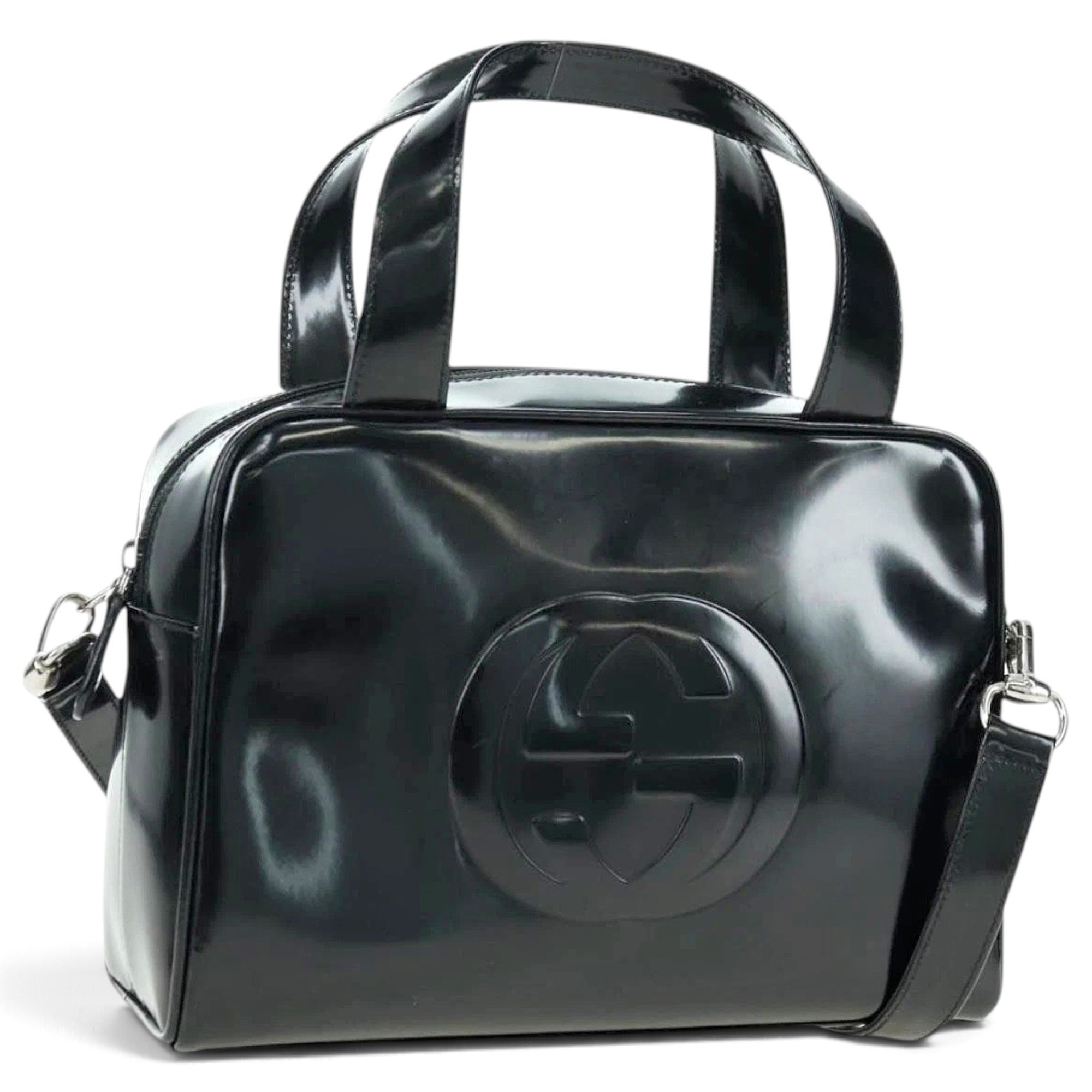 Leather handbag