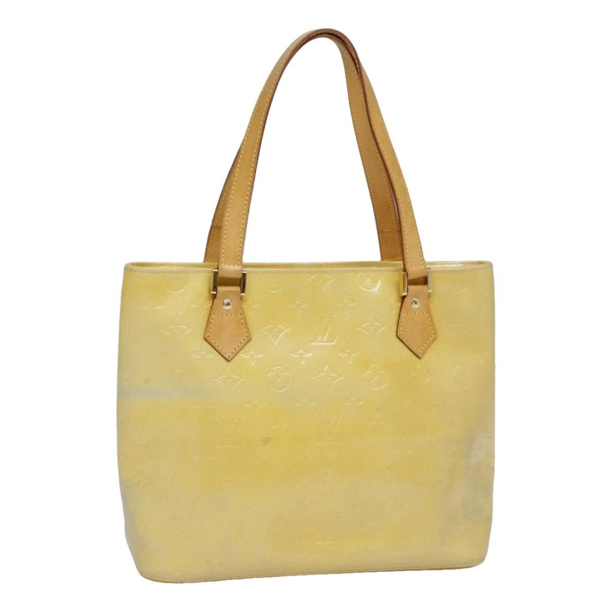 Patent leather handbag