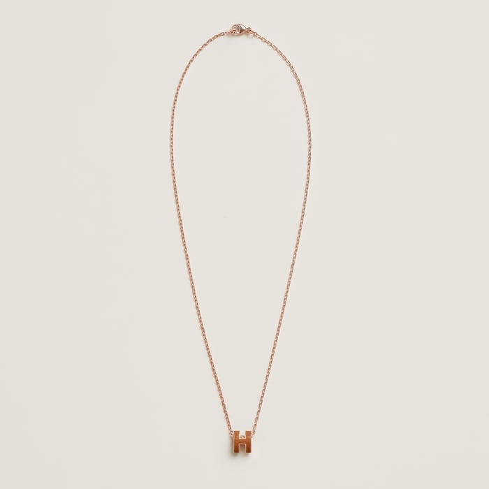 New Gold Mini Pop H Pendant