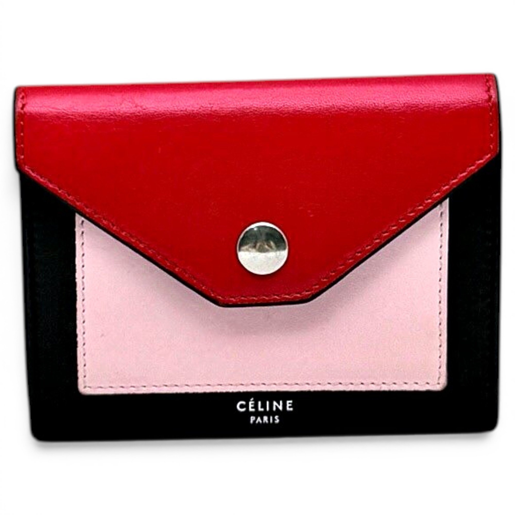Celine Diamond Clutch leather clutch bag