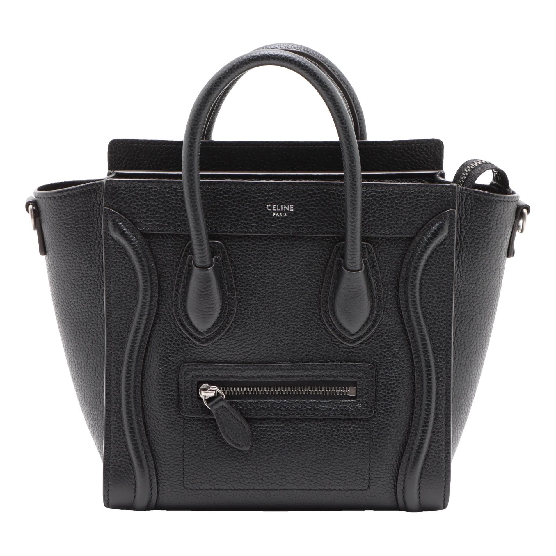 Luggage leather handbag