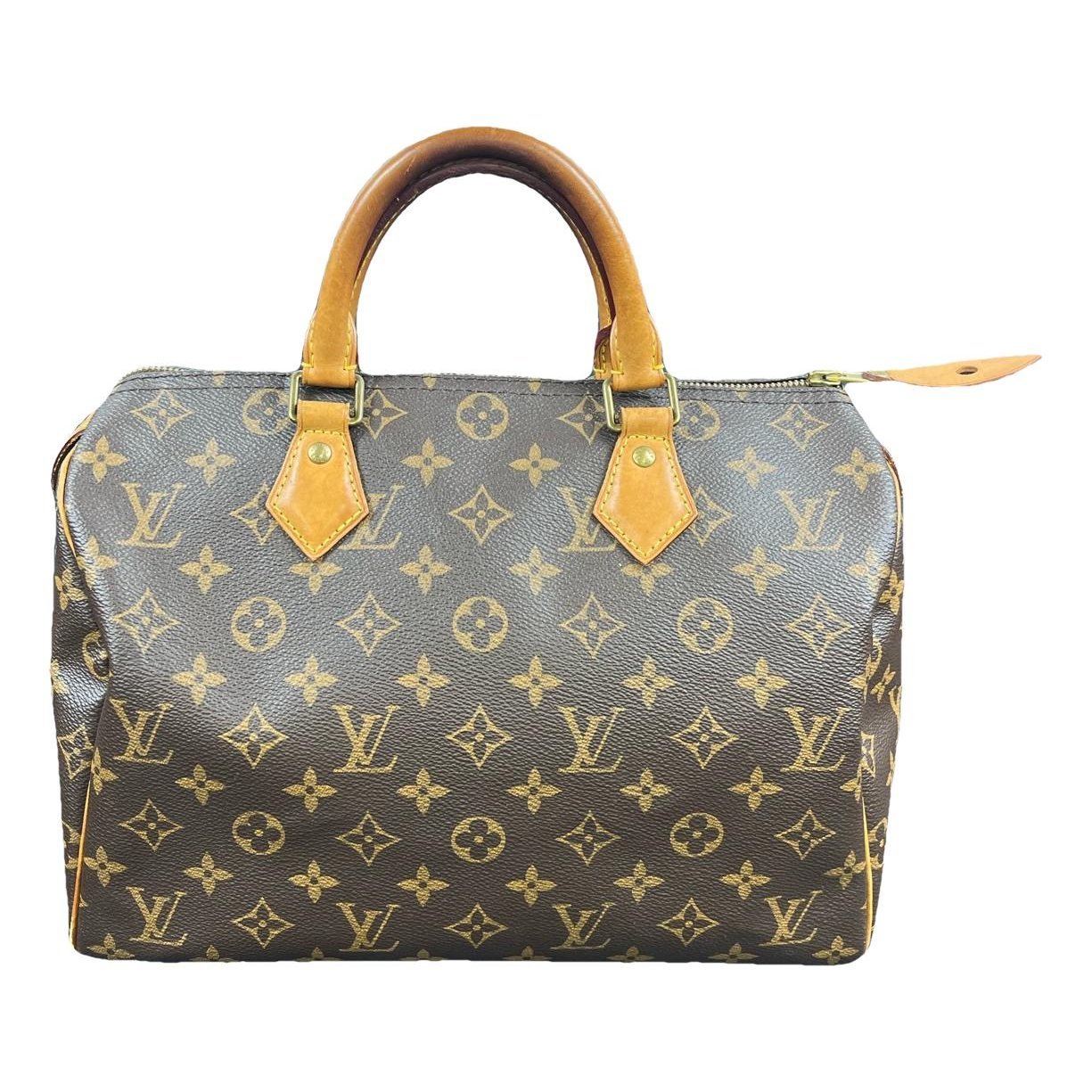 Speedy leather handbag