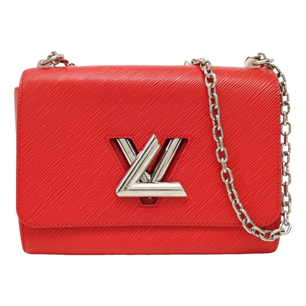 Twist leather crossbody bag