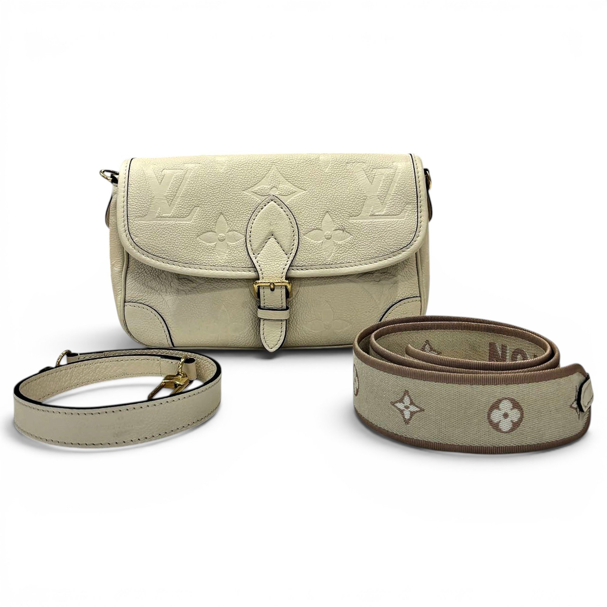 Louis Vuitton Diane leather handbag