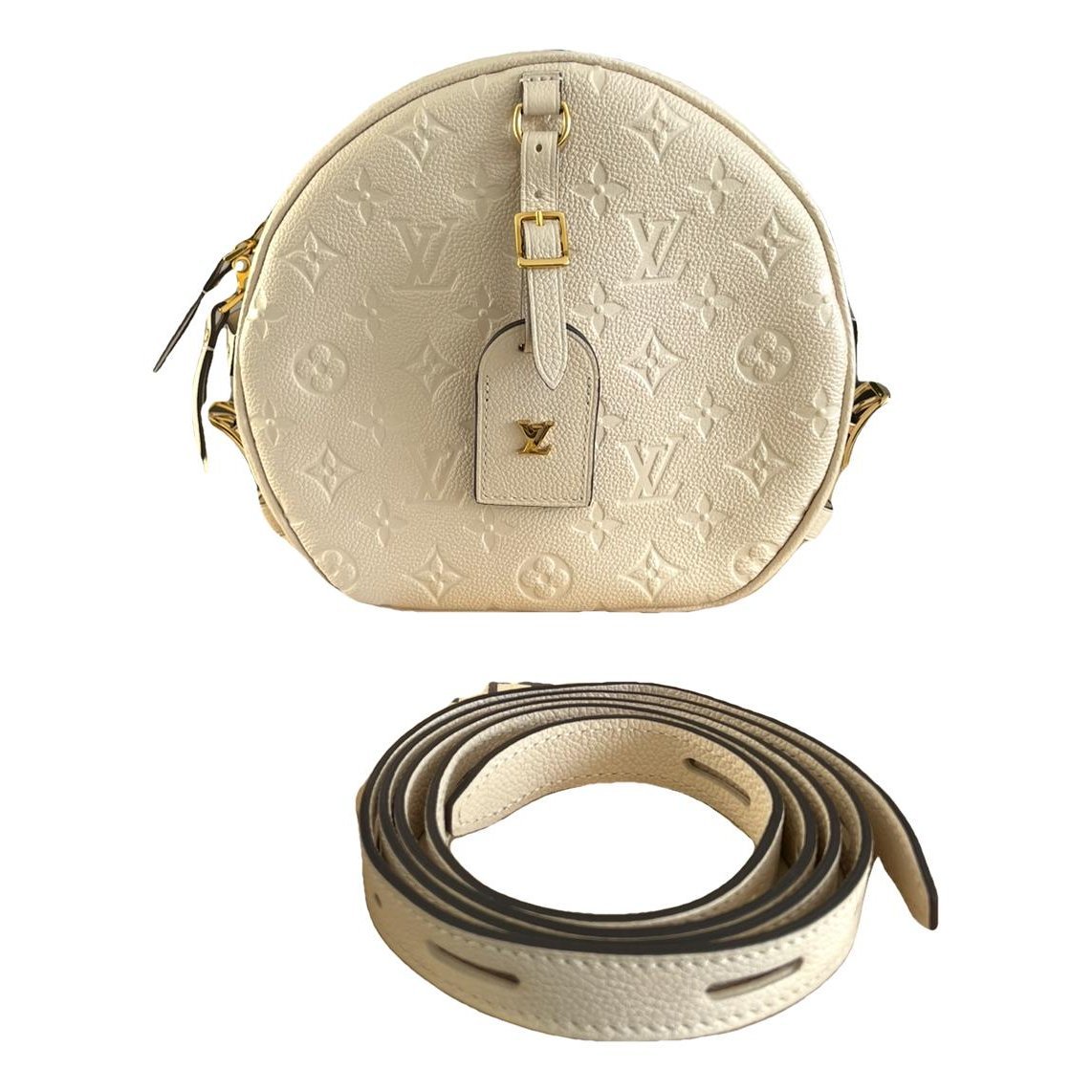 Boîte chapeau souple leather crossbody bag