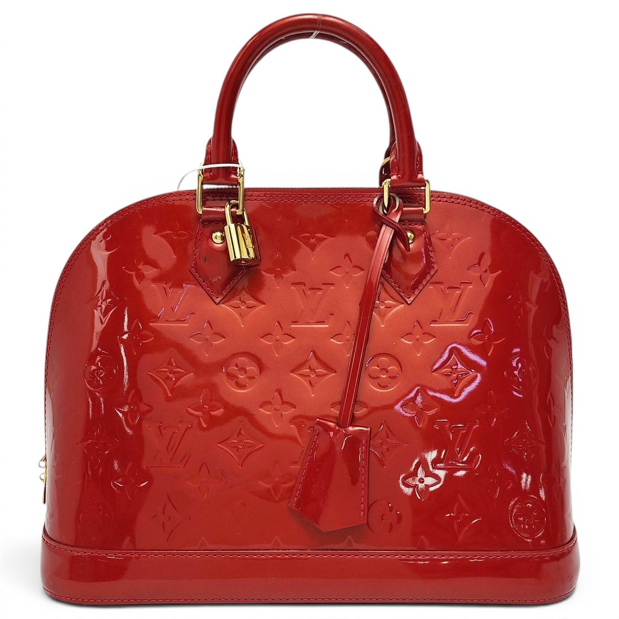 Alma patent leather handbag
