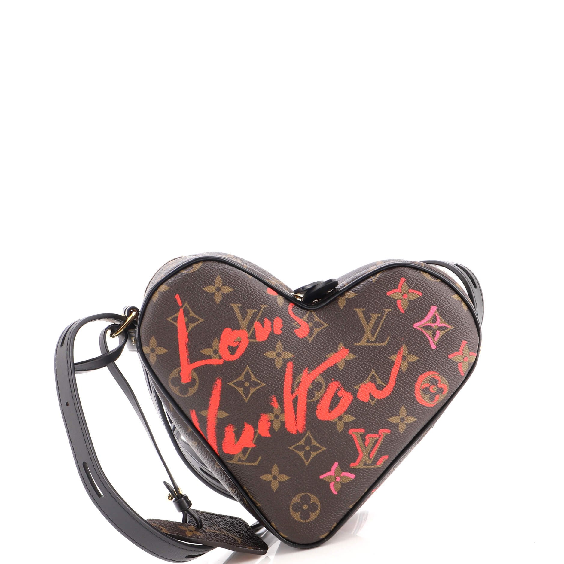 Coeur Handbag Limited Edition Fall in Love Monogram Canvas