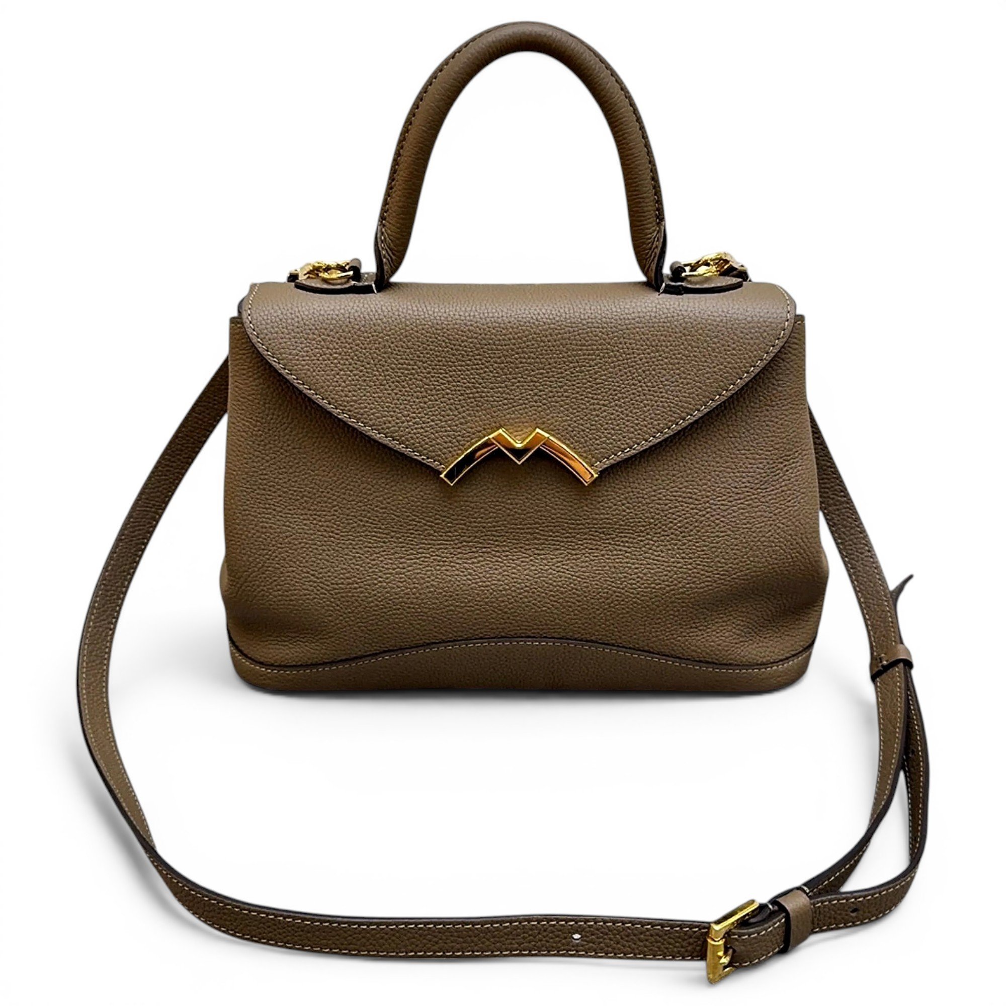 Leather handbag