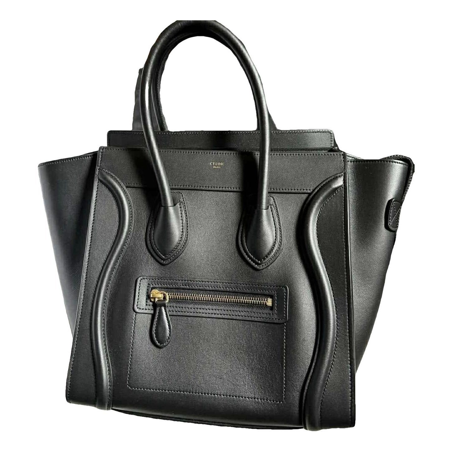 Luggage leather handbag