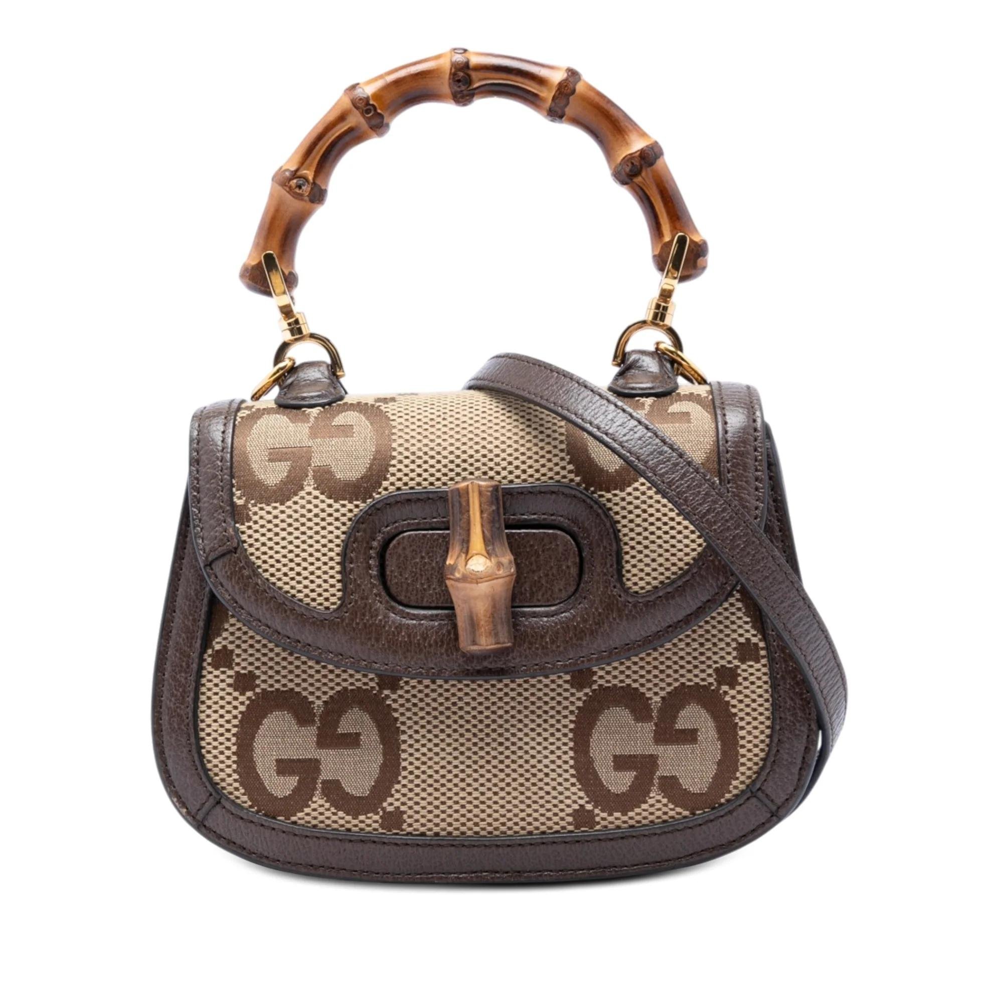 Bamboo Top Handle pony-style calfskin handbag
