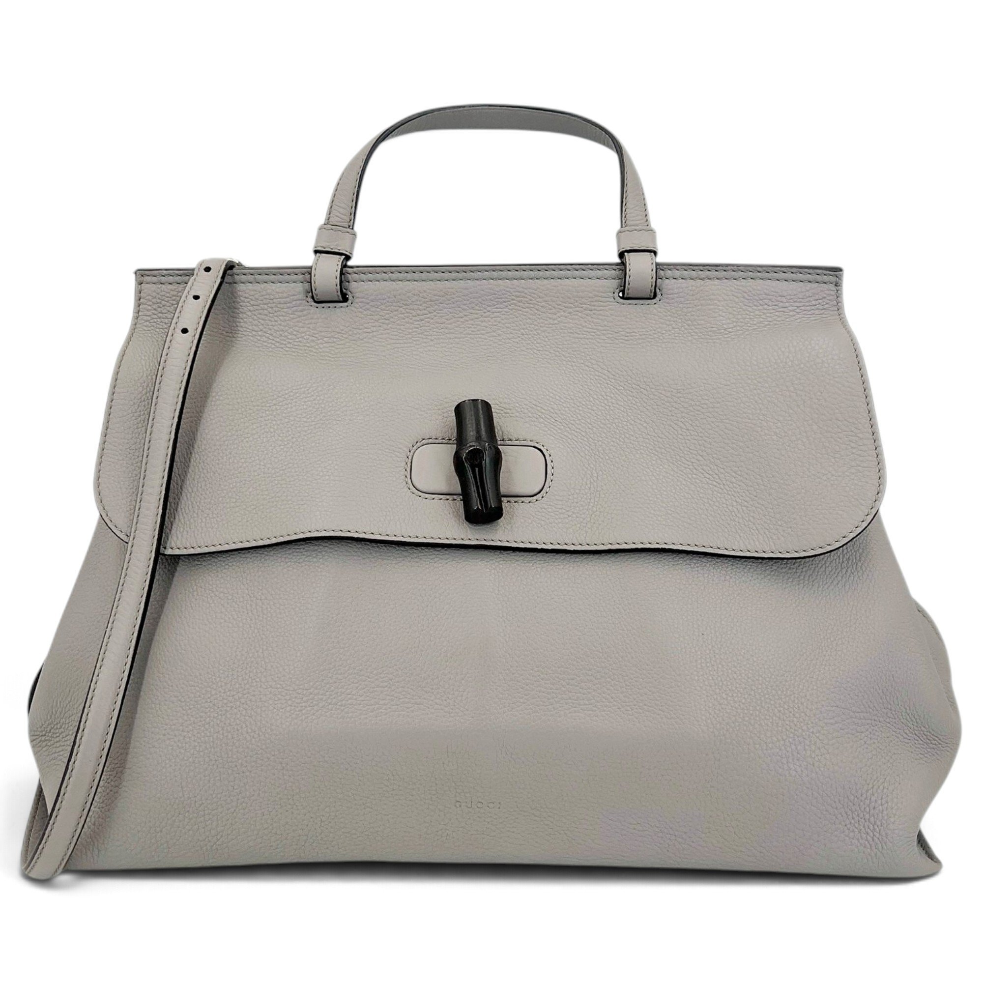 Bamboo Daily Top Handle leather handbag