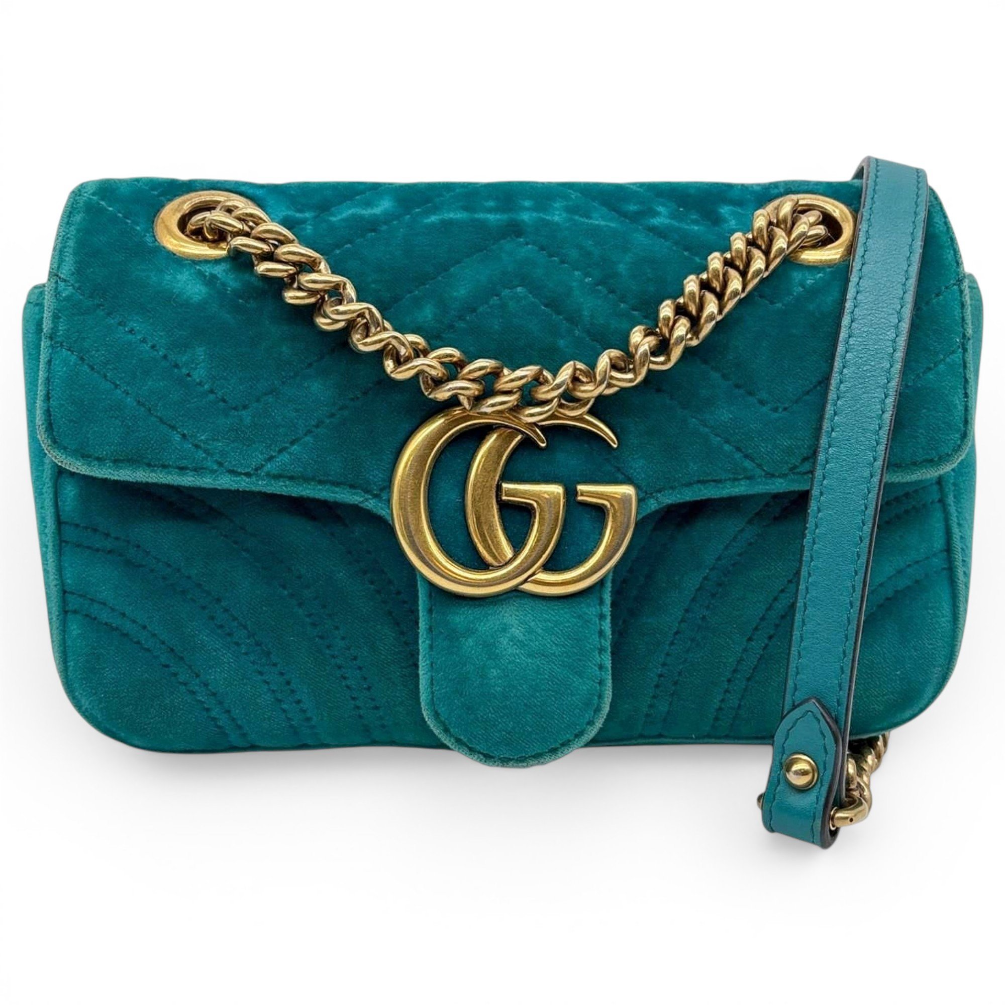 Gucci GG Marmont velvet handbag