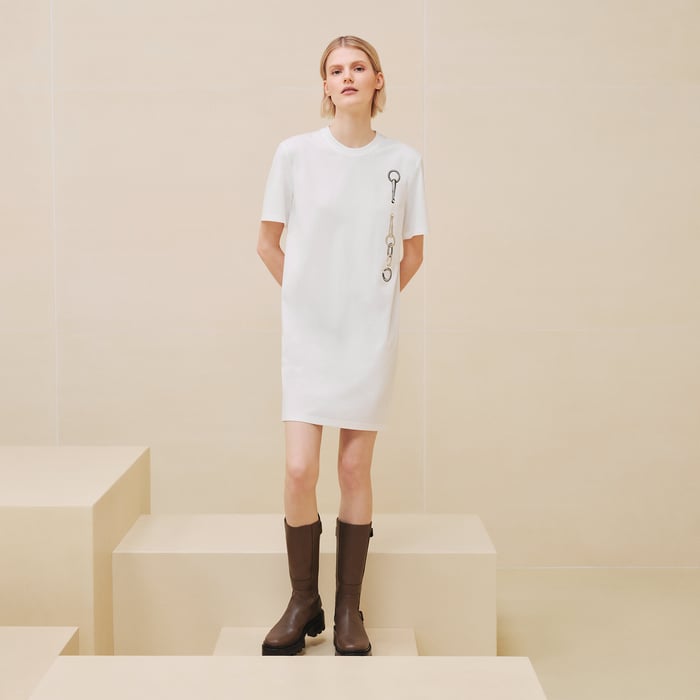 Blanc Cassé "Effet Kaleidoscope" T-shirt Dress