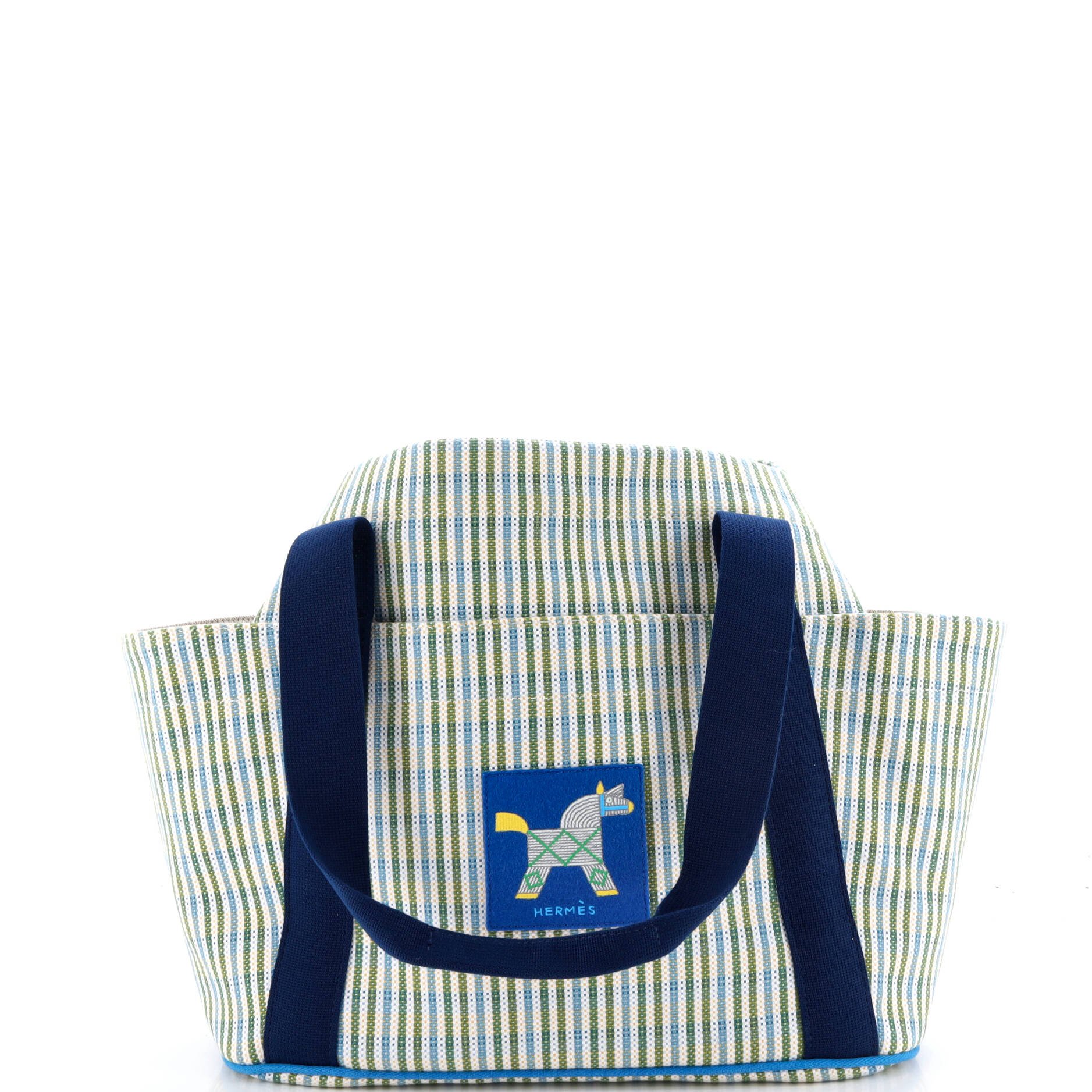 Animaux Nattes Nappy Tote Canvas