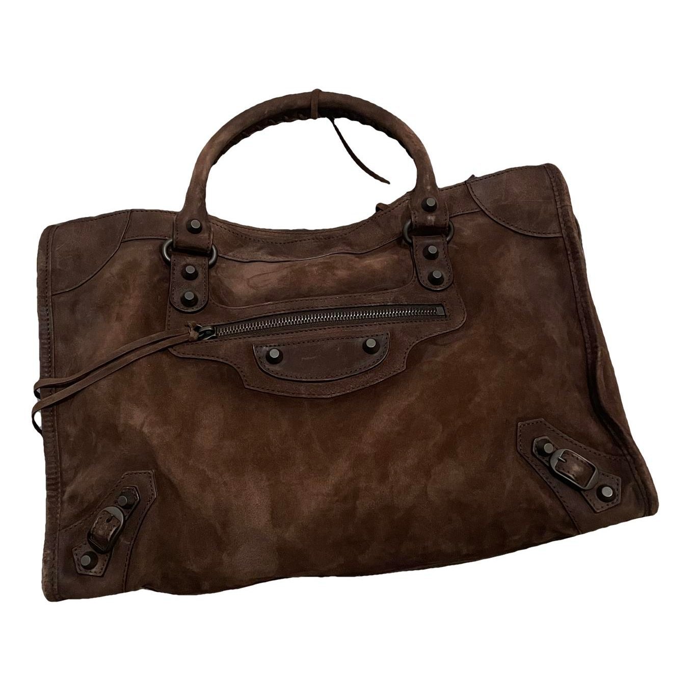 Balenciaga City velvet handbag