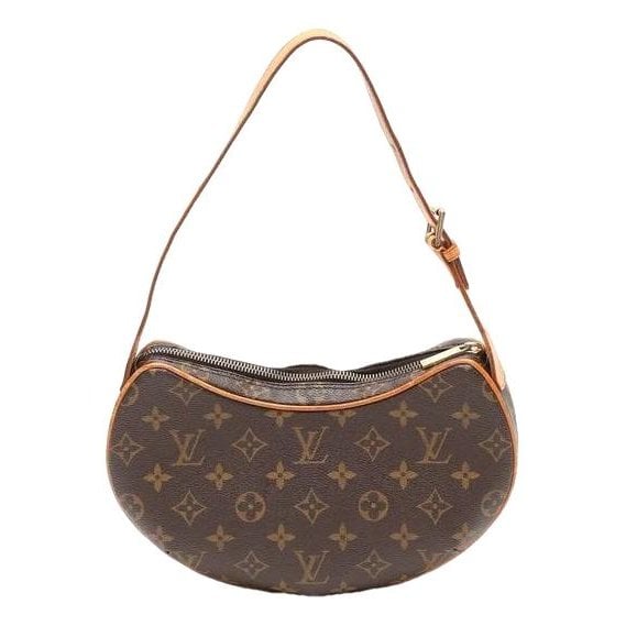 Croissant cloth handbag
