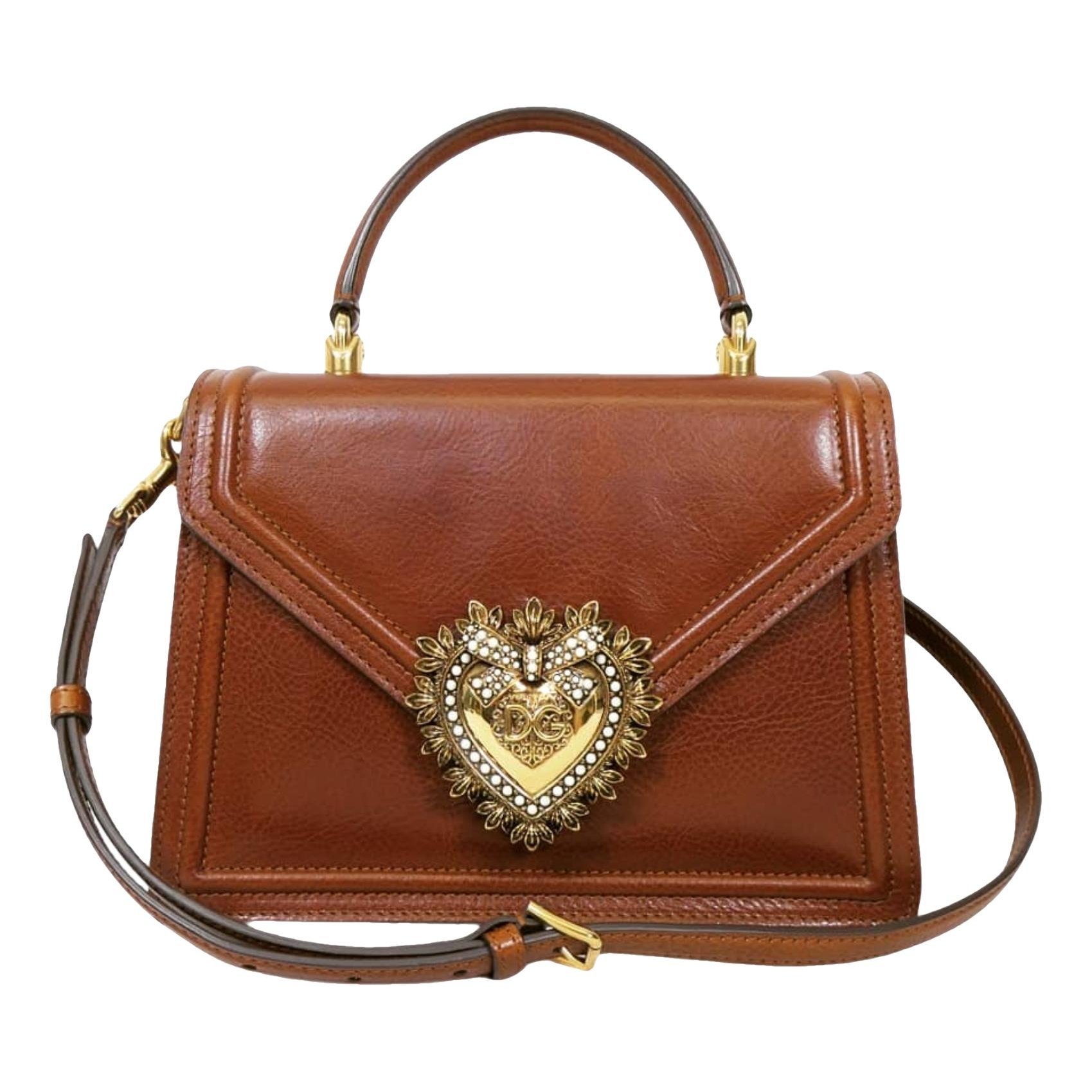 Devotion leather handbag