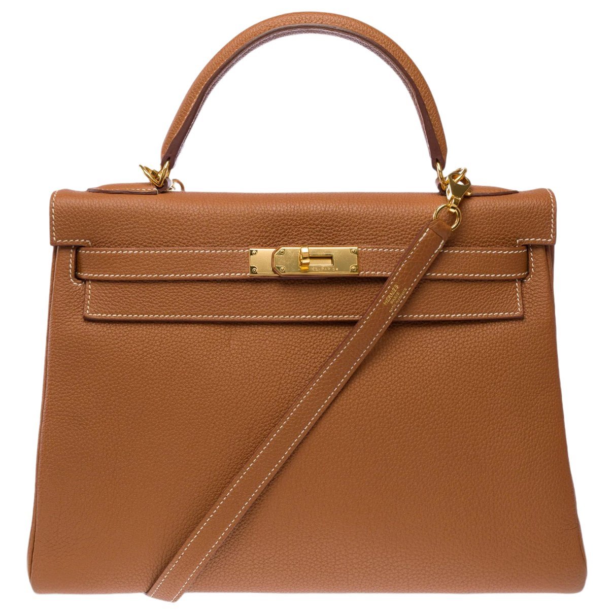 Kelly 32 leather handbag