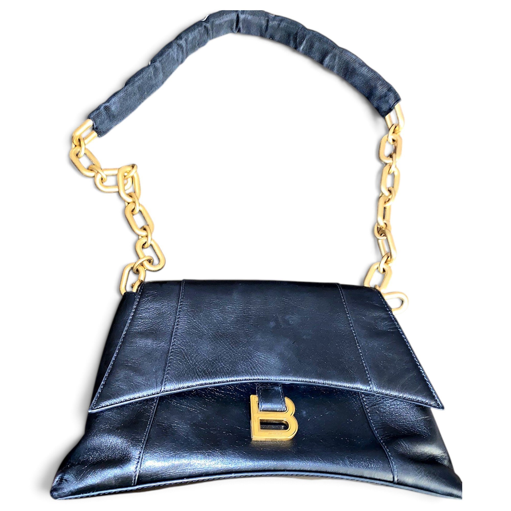 Downtown leather handbag