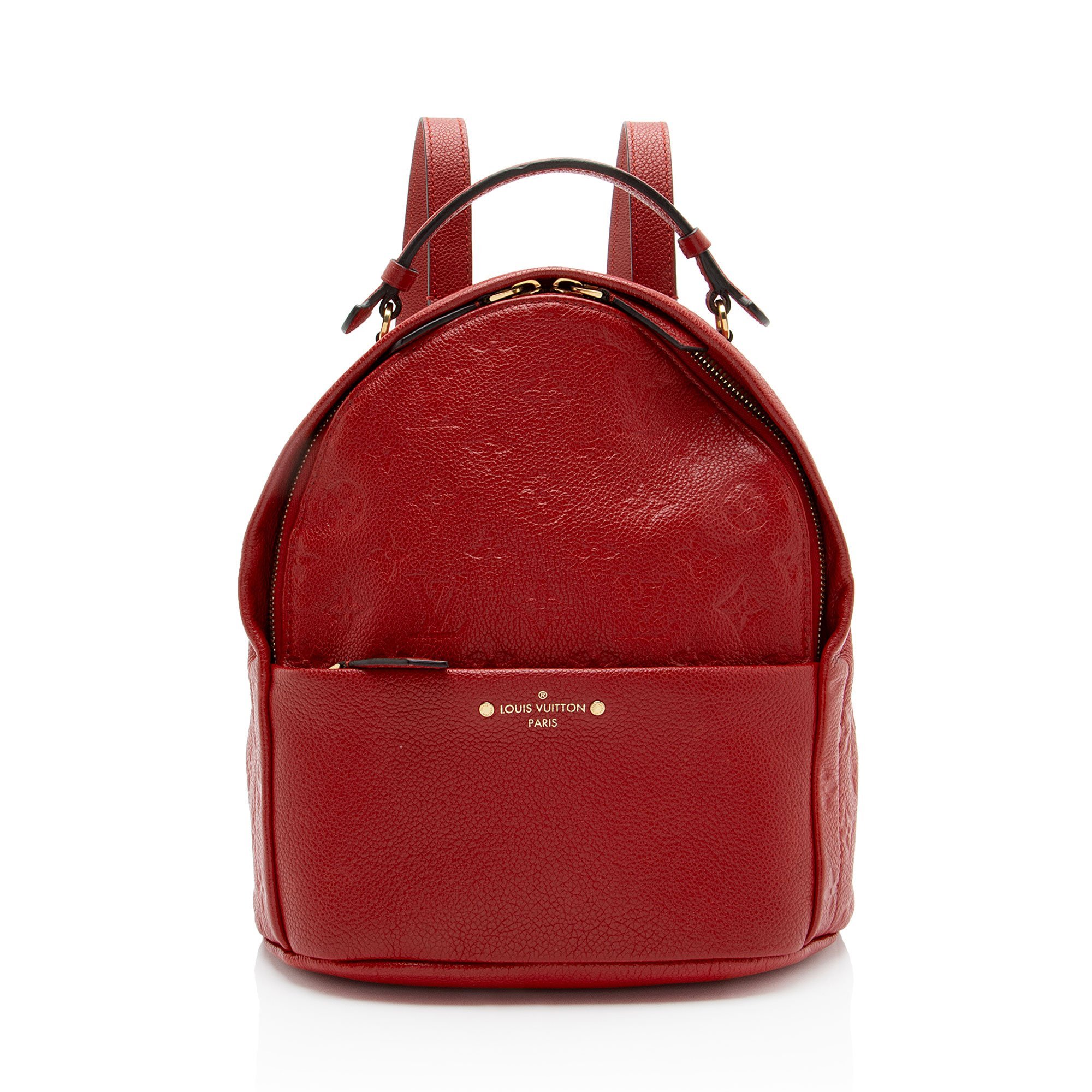 Leather backpack