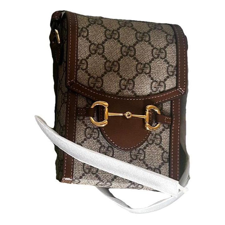 Horsebit 1955 Vertical leather crossbody bag