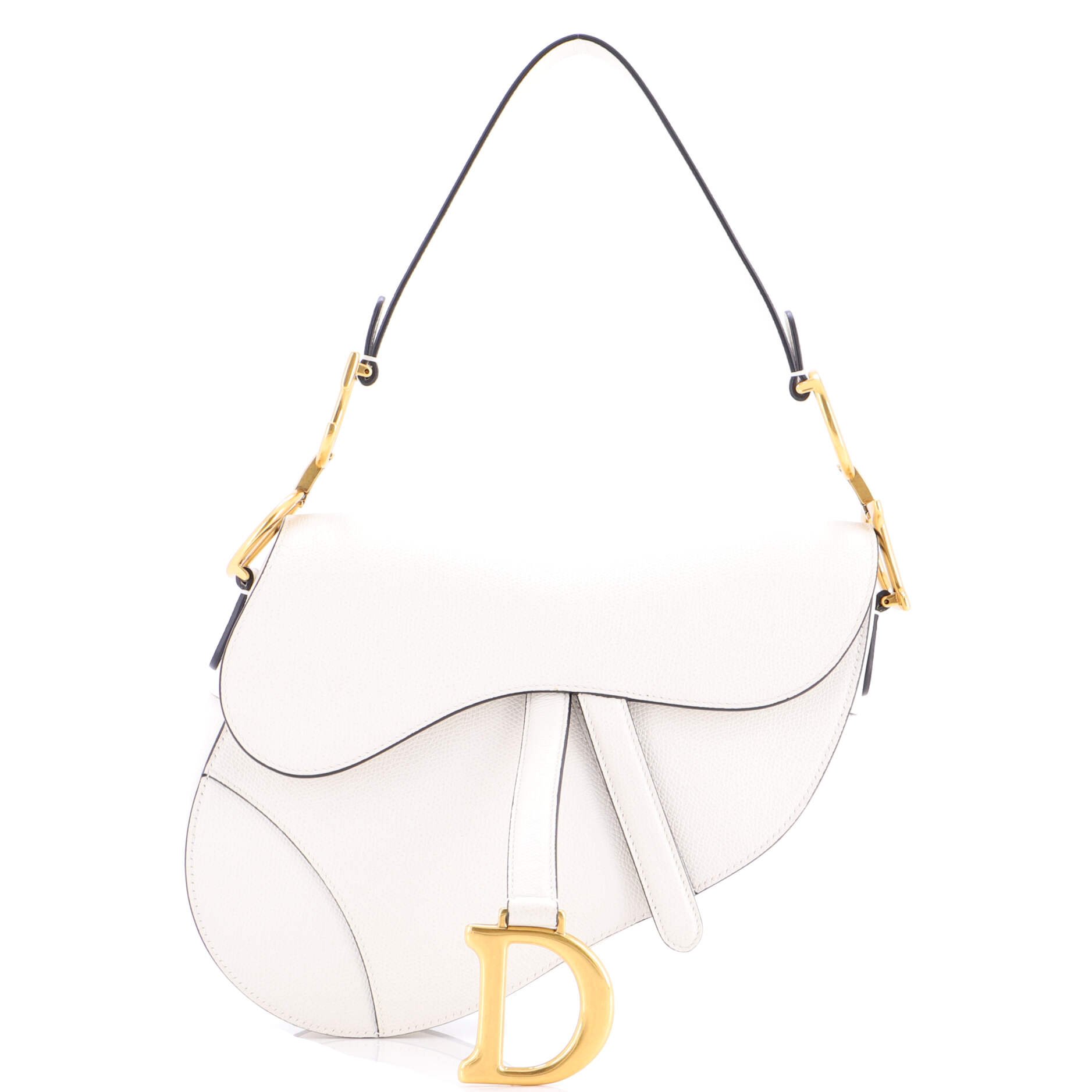 Dior Saddle Handbag Leather Medium