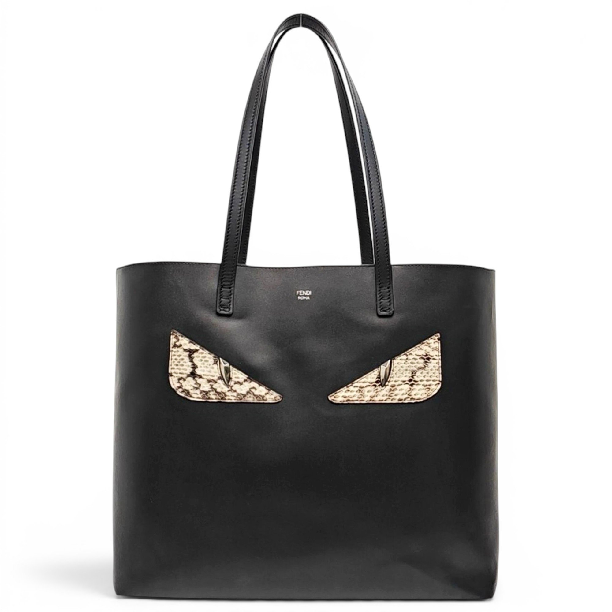 Leather tote