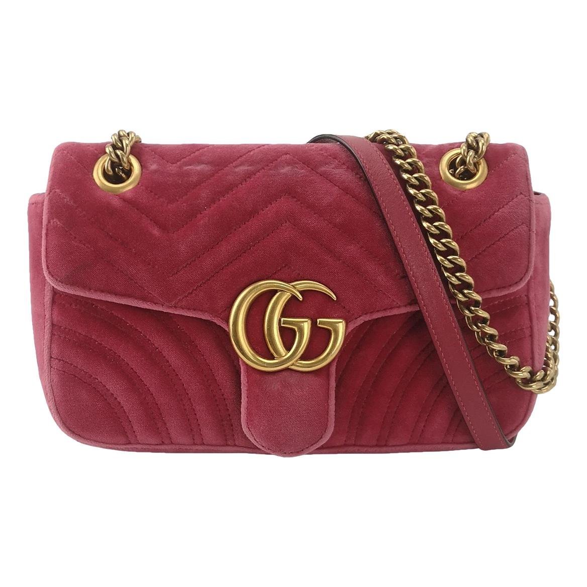 Marmont velvet handbag