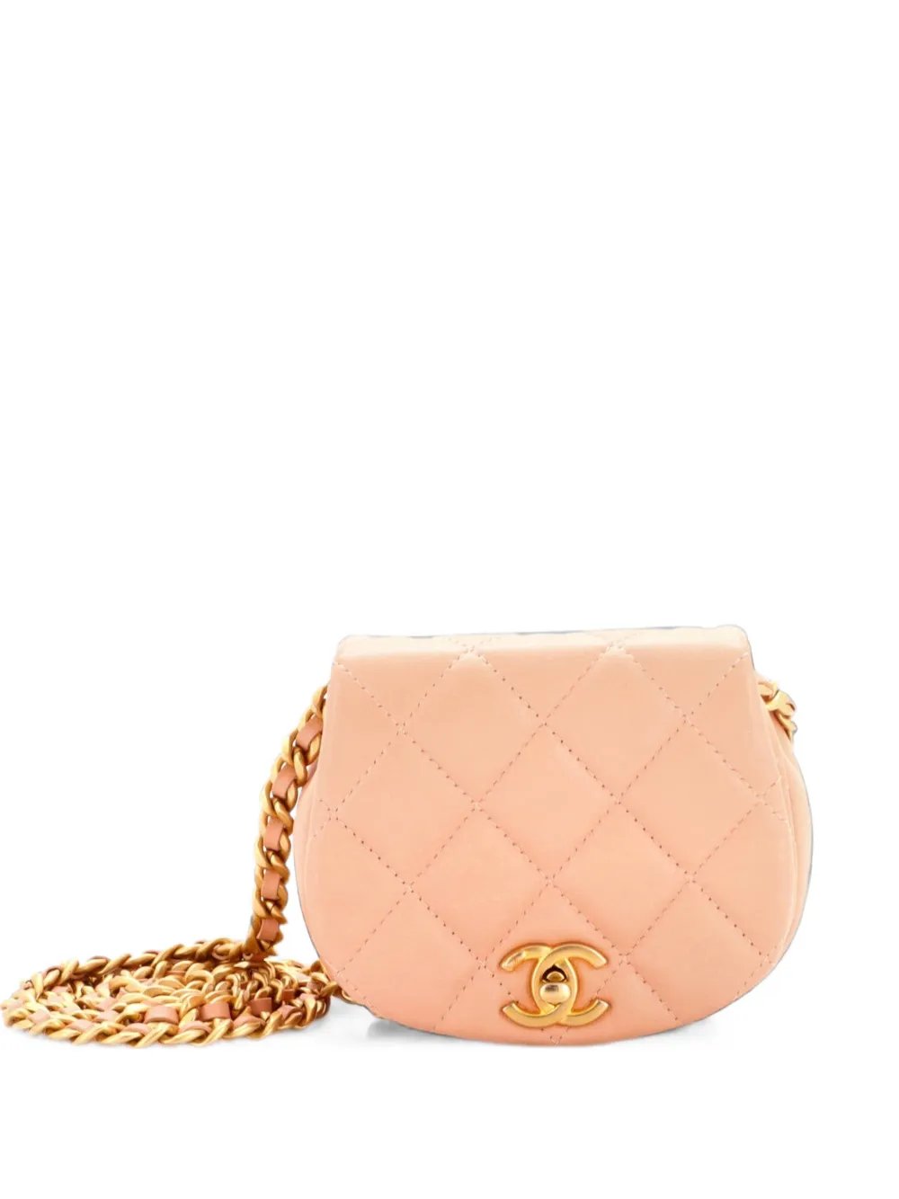Coco Mail Clutch with Chain Quilted Calfskin Mini crossbody bag
