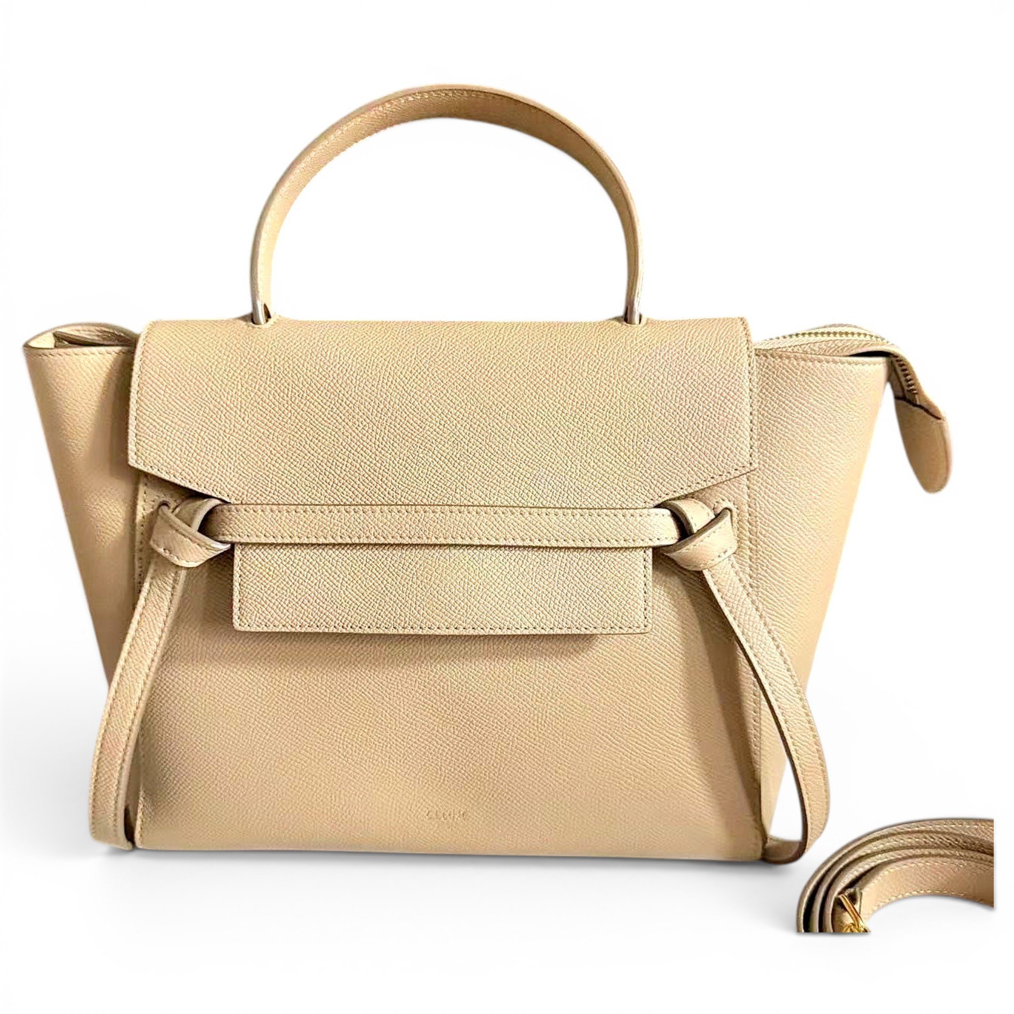 Celine Belt leather handbag