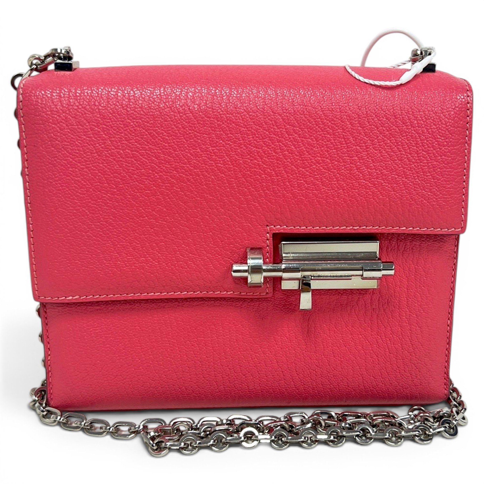 Verrou Mini leather handbag