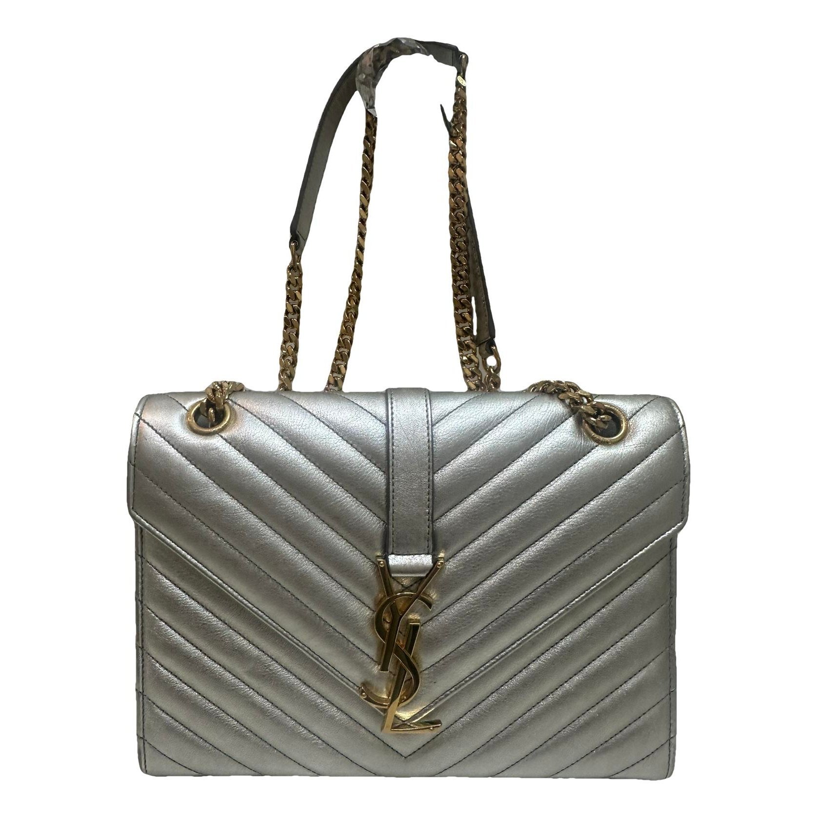 Envelope leather crossbody bag