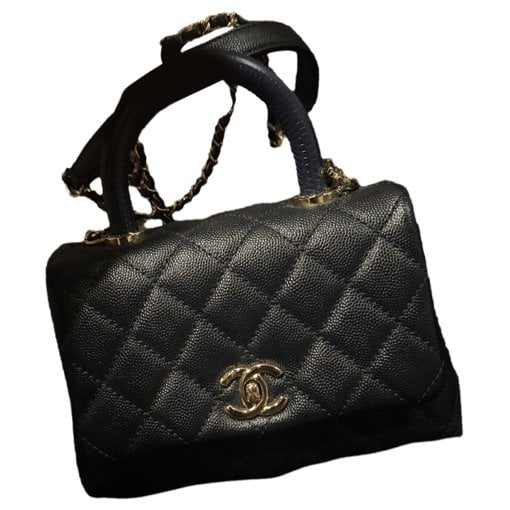 Coco Handle leather handbag