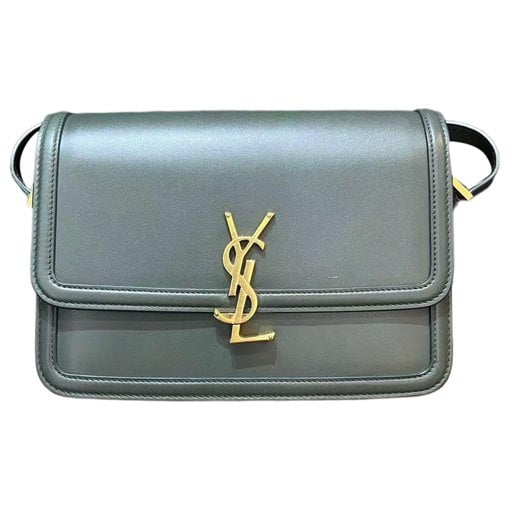 Solférino leather handbag