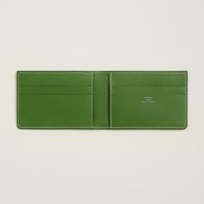 Vert Yucca H Sellier Card Holder