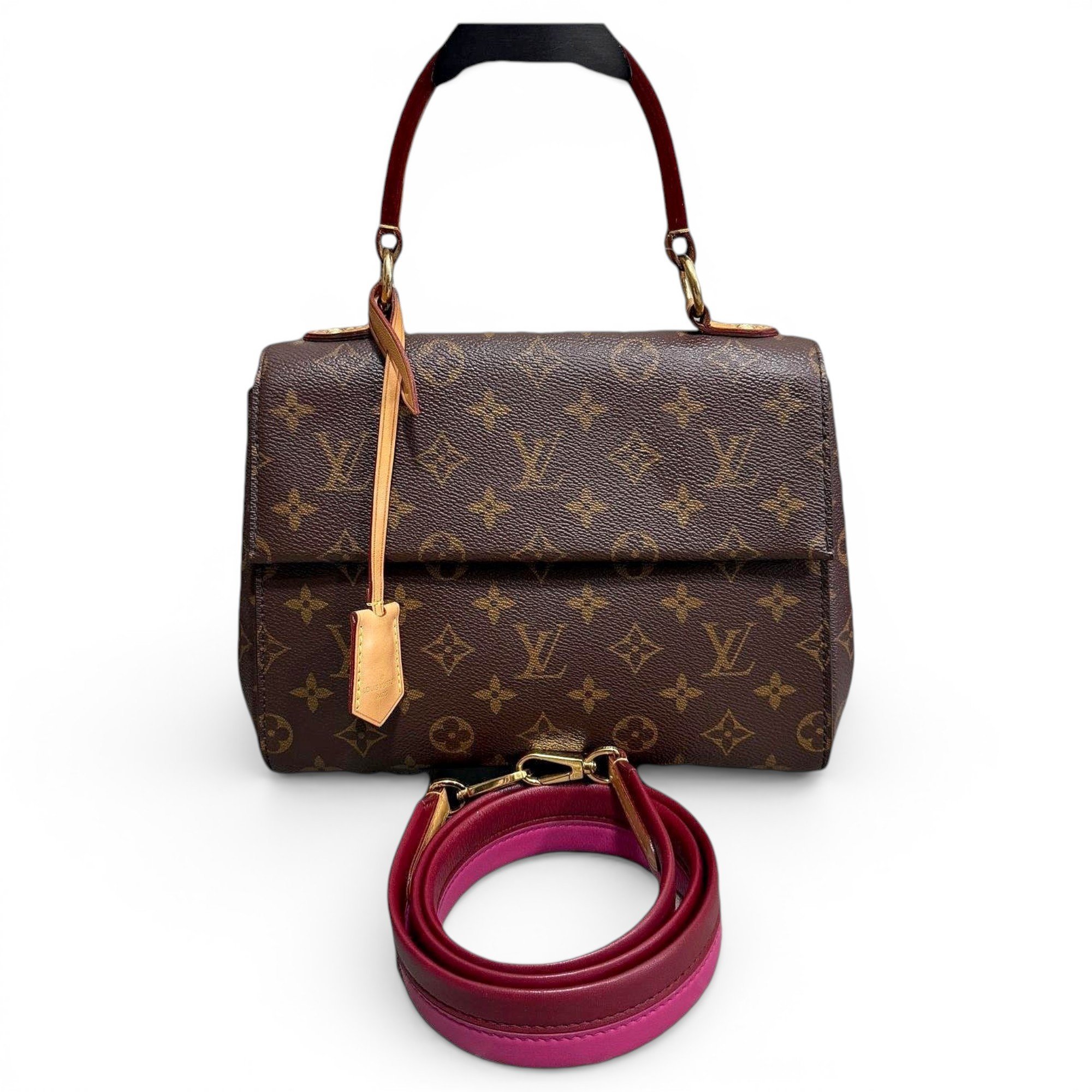 Cluny leather handbag