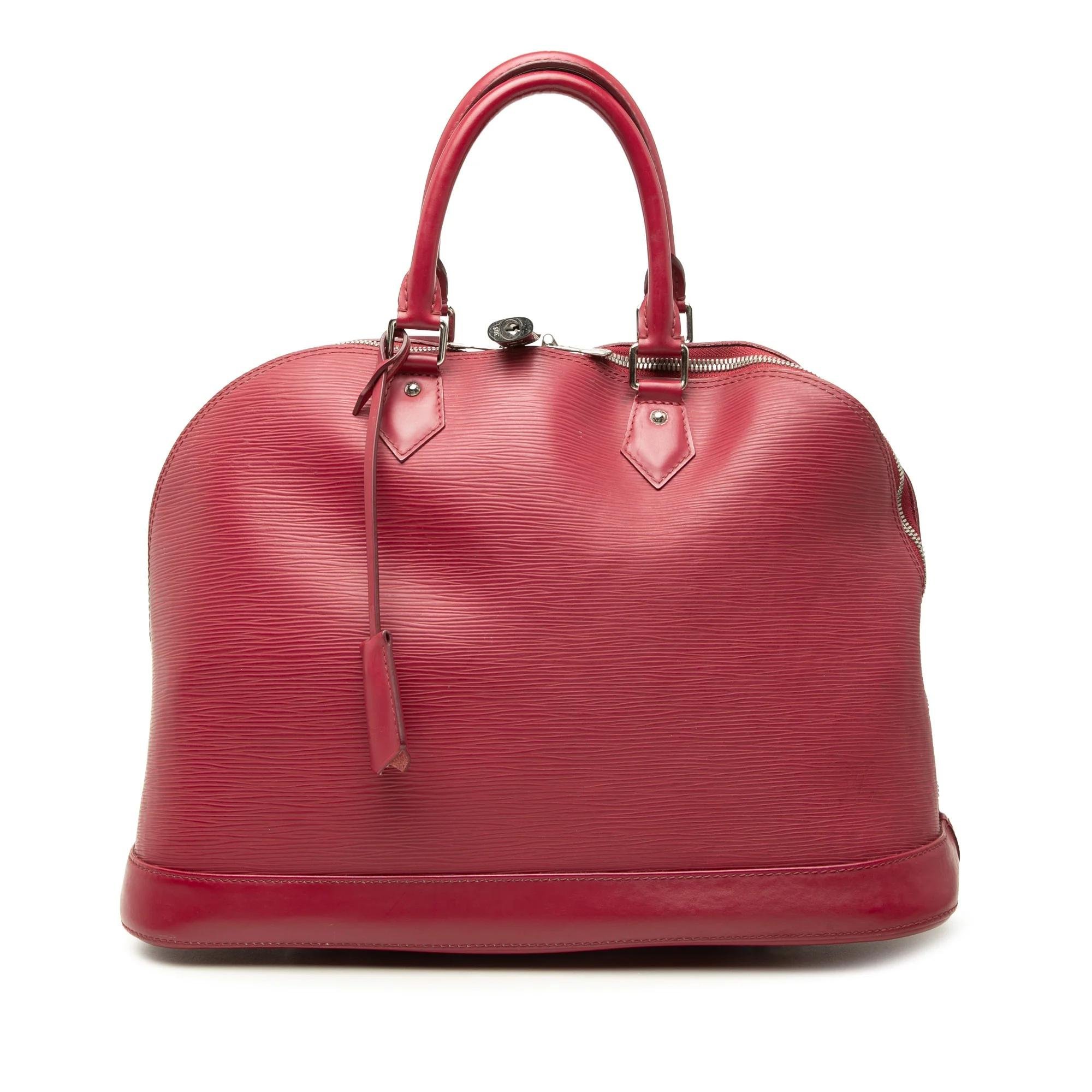 Alma leather handbag